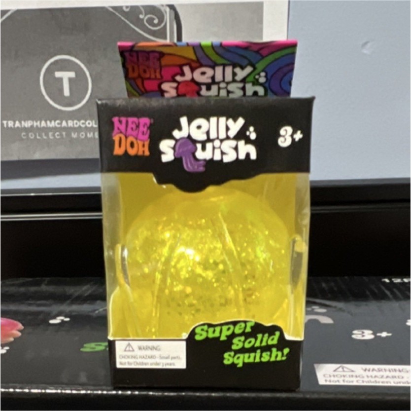 1 piece Jelly Squish Super Solid Squeeze Toy for Ages 3+ Years