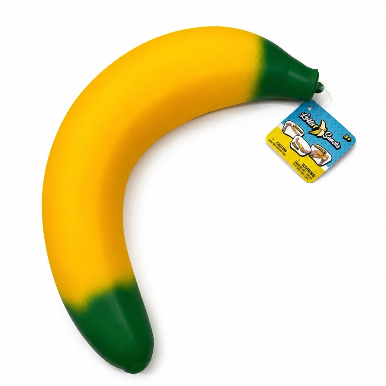 Laffy Snacks Banana Squishy Stress Toy Stretch Twist Fidget Sensory Kids Viral