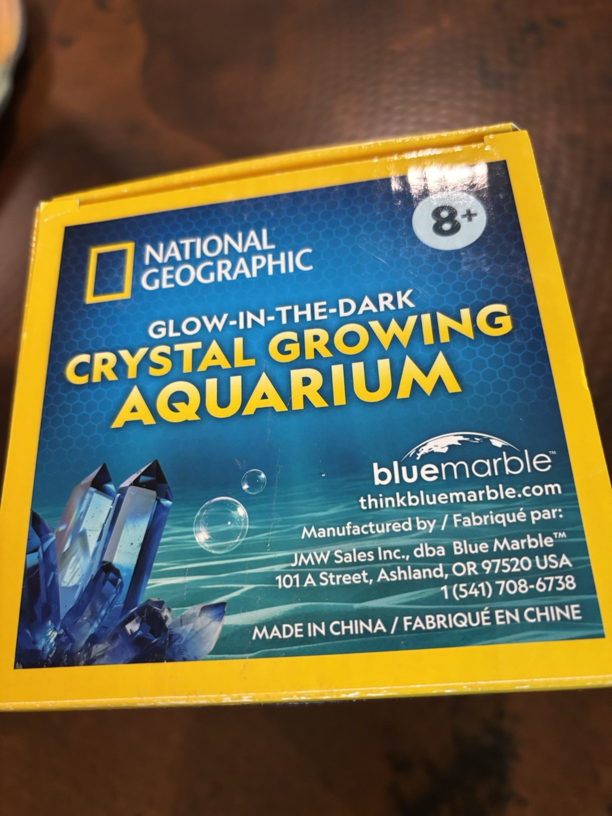 NATIONAL GEOGRAPHIC Underwater Crystal Growing Aquarium Science Kit/STEM/NIB