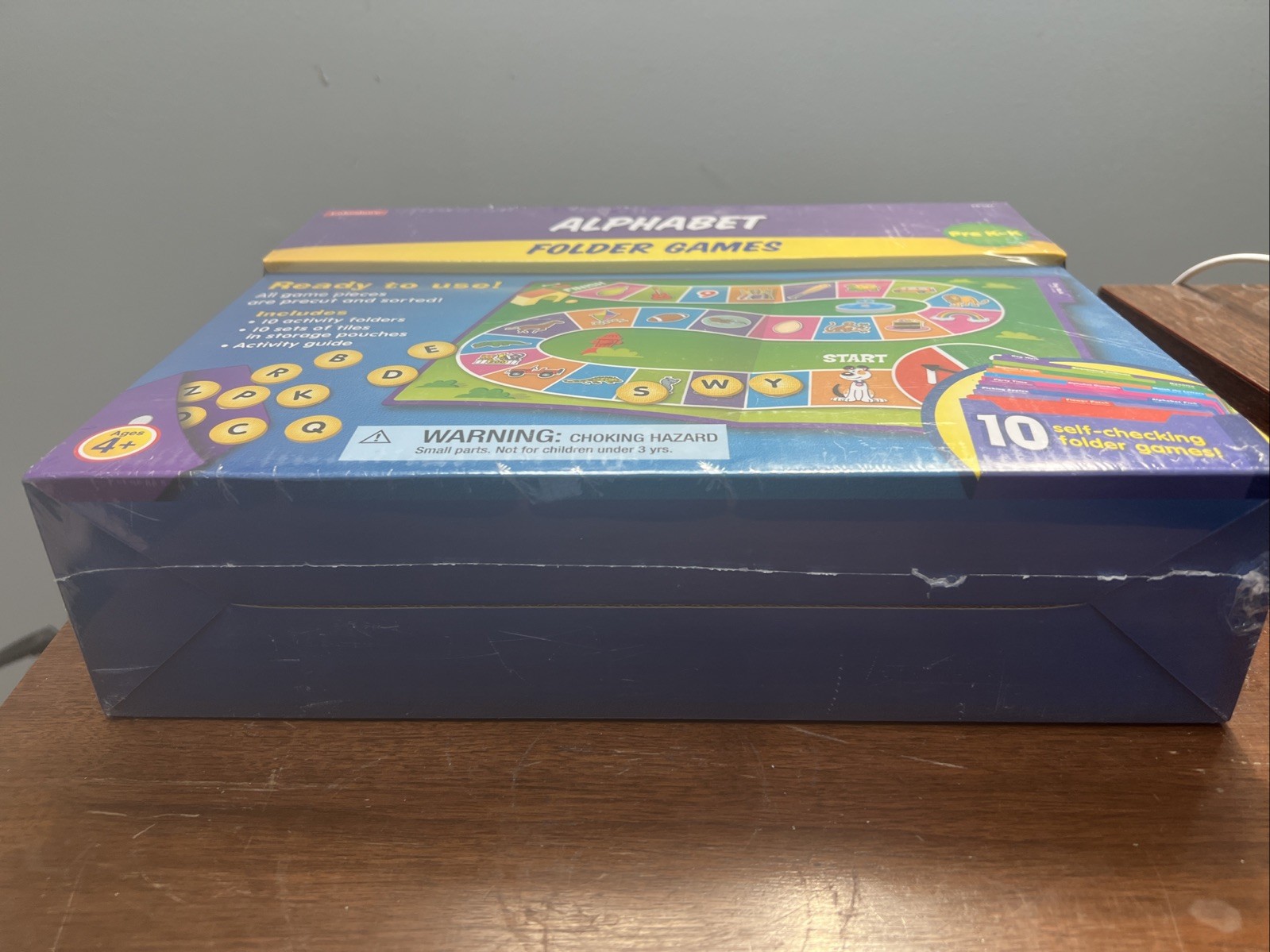 Lakeshore Alphabet Folder Game Library – Pre K-K FF197 Brand New Sealed