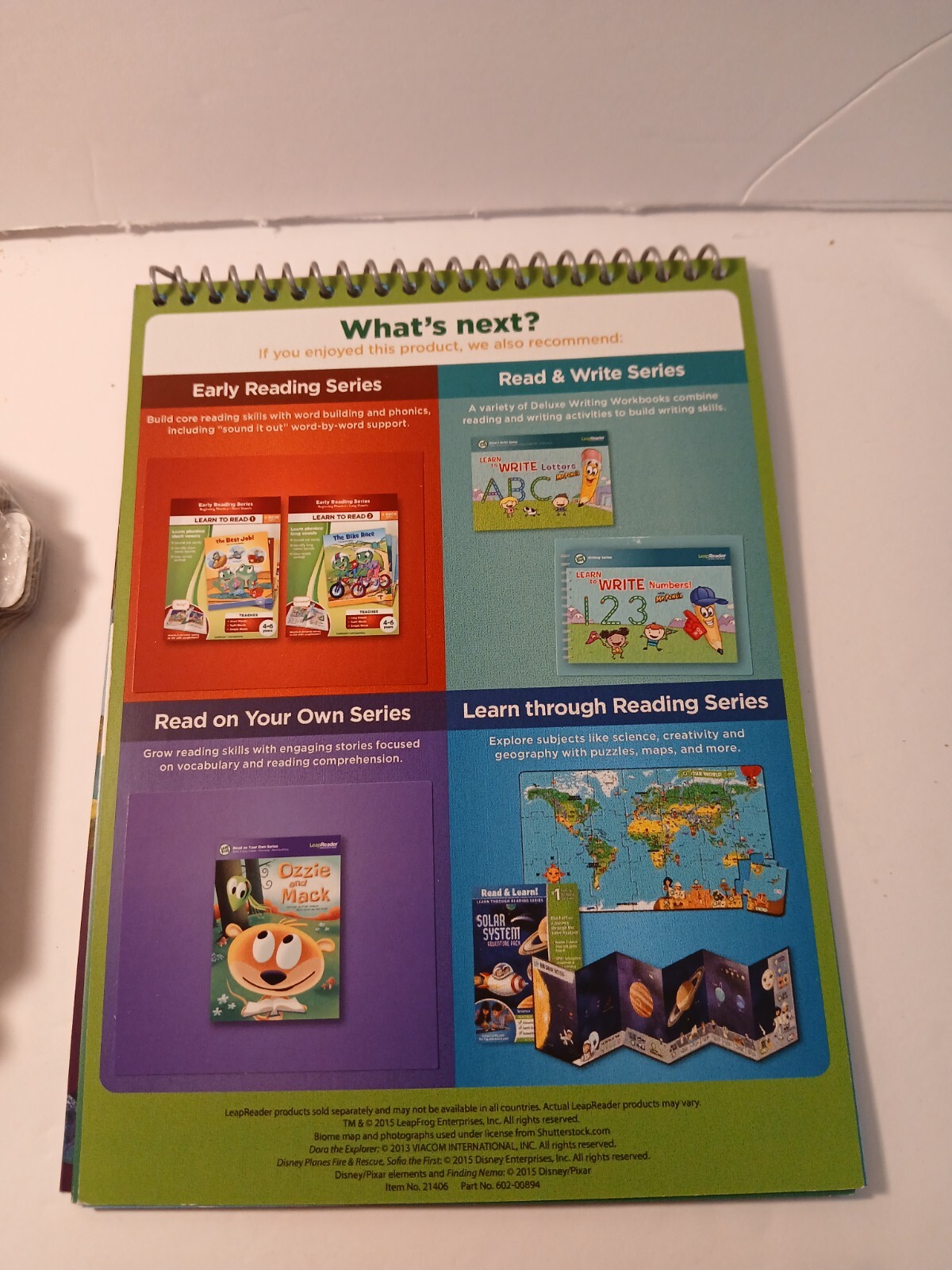 LeapFrog LeapReader Animal Adventure Interactive Board Game