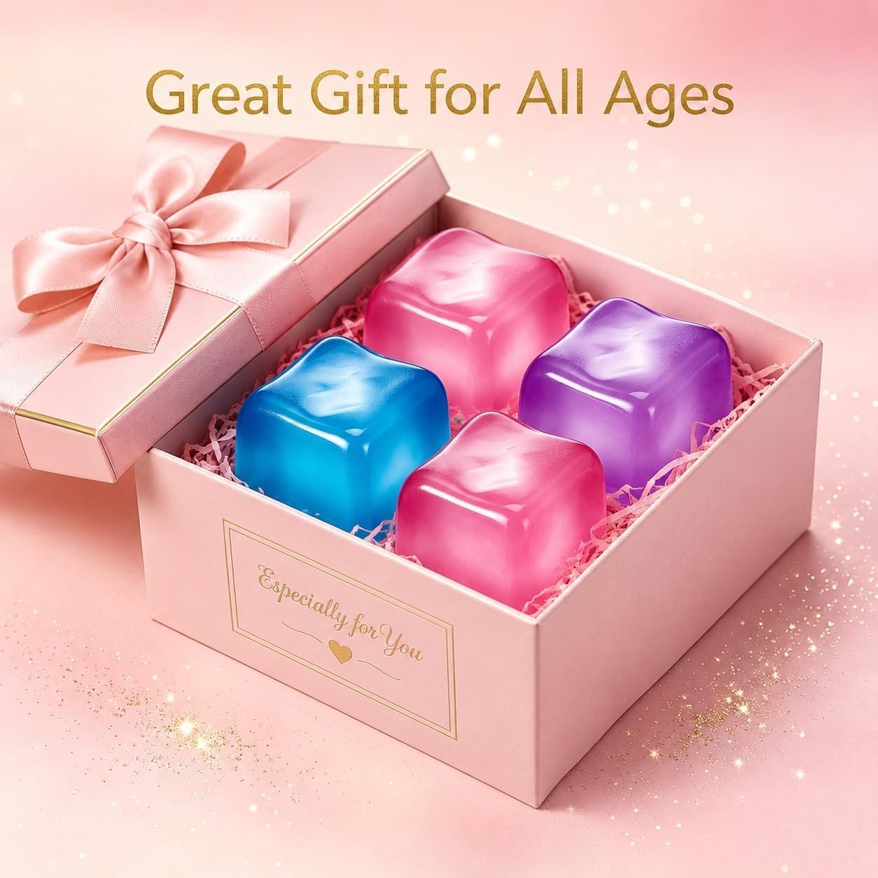 Premium Big Block Cube – Sensory Toy with a Super Solid Squish Nice Square Shape