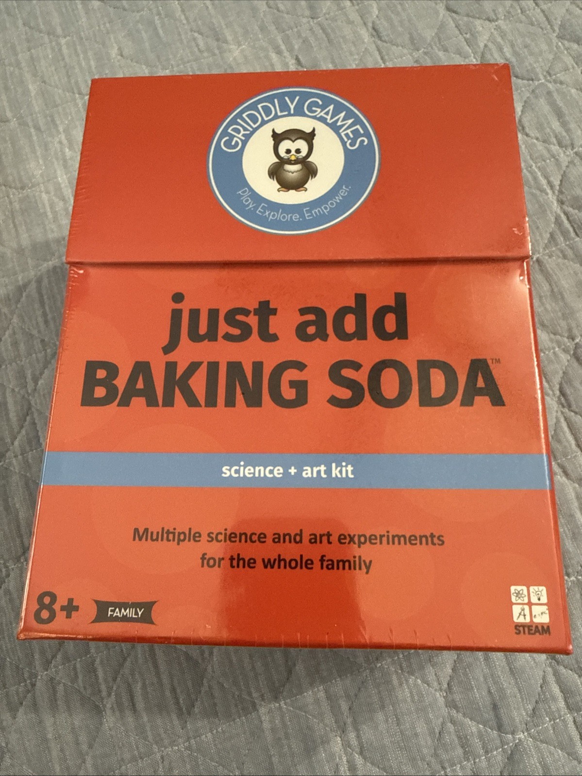 Just Add Baking Soda STEM Toys Griddly Games Science Kits for Kids Age 8-12 NEW