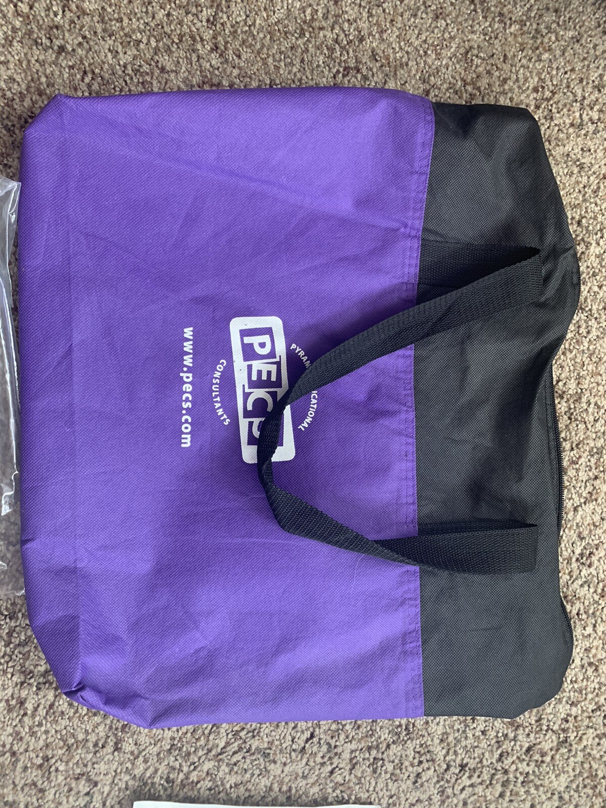 PECS brand communication Binder/ Book Including PECS branded carrying bag