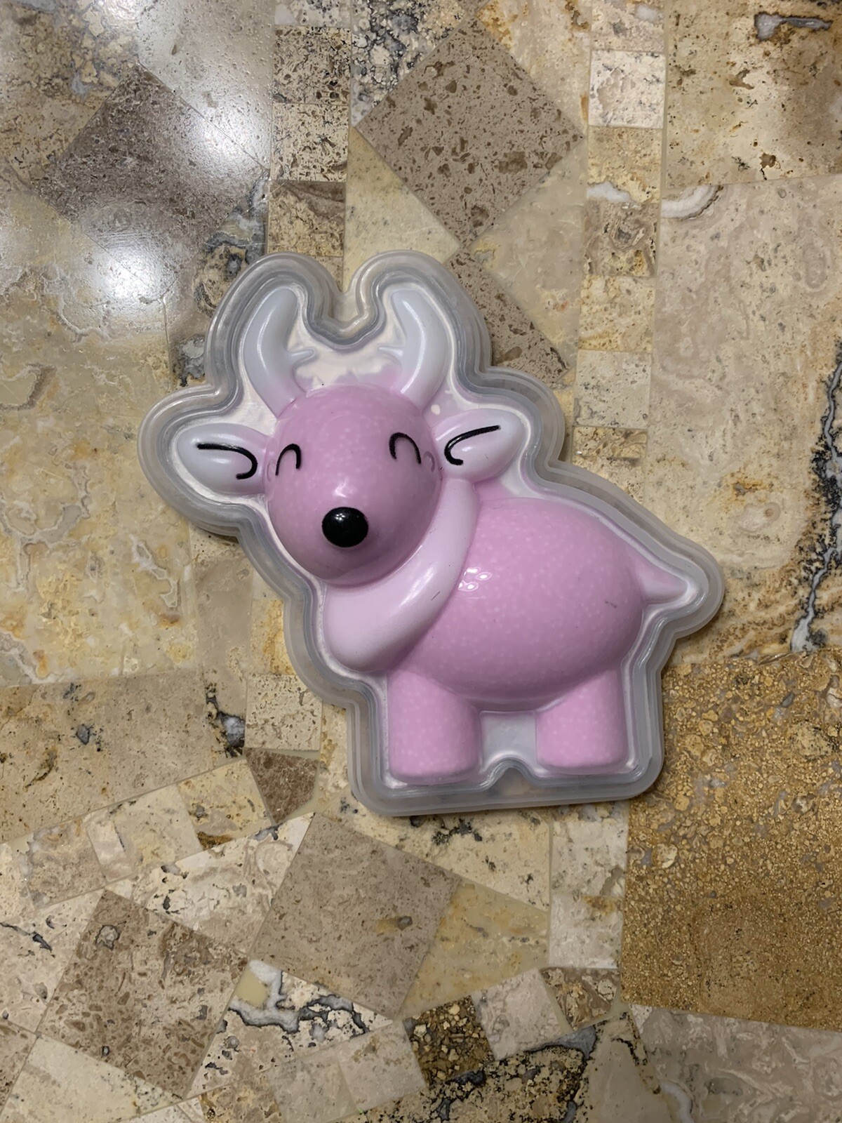 Pastel Pink Reindeer Party Favor Gift Toysmith Christmas Stocking Stuffer