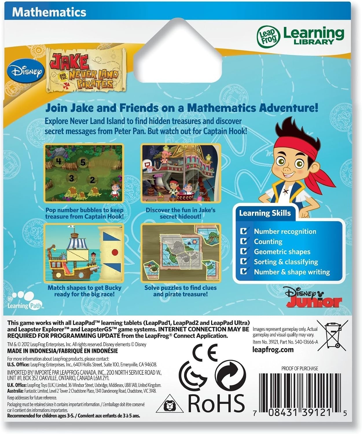 Interactive Learning with Jake: Pirates’ Adventure Game for Preschool Fun