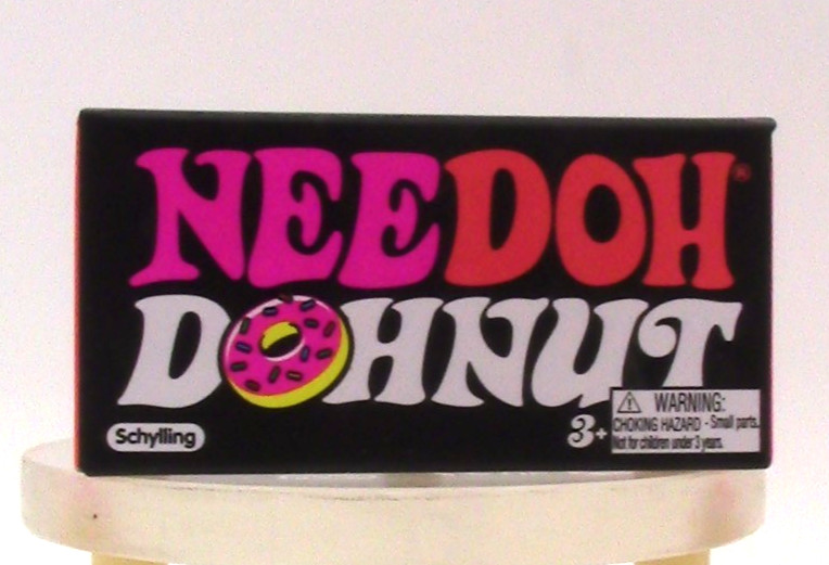 Needoh Dohnut Peach base with Pink and yellow switch and swap frosting NEW