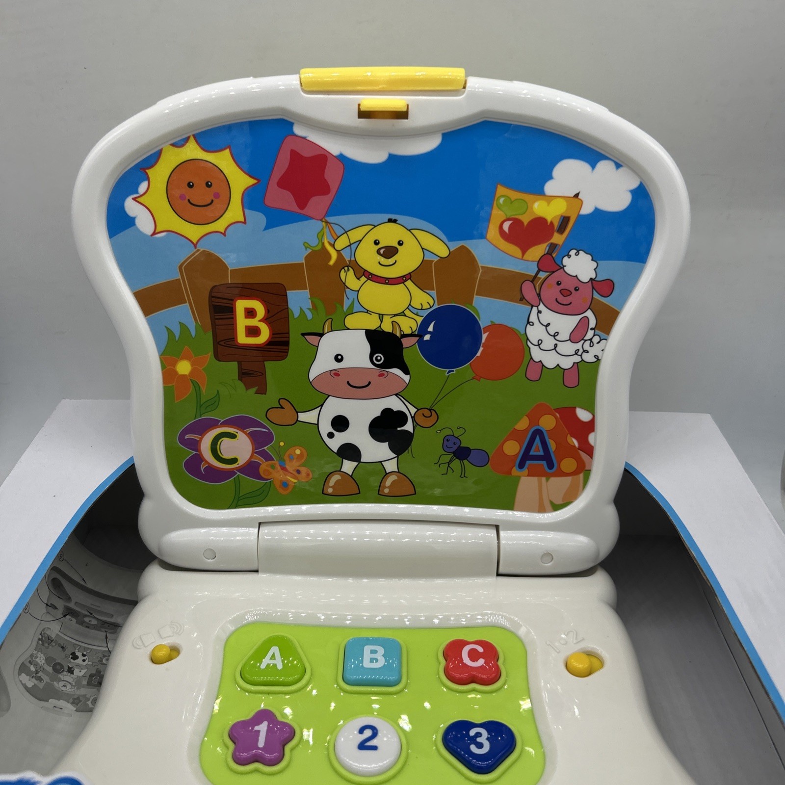 My First Moments Junior Laptop Toy – Lights & Sounds Early Learning – 12M+