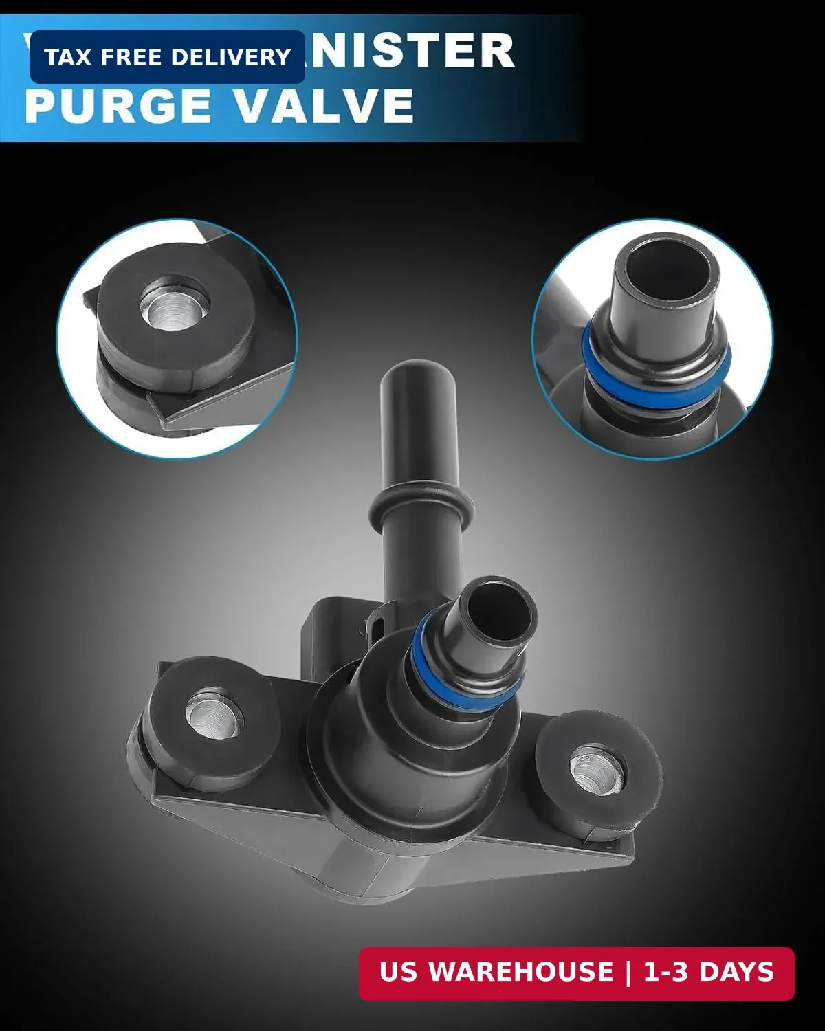 911-222 Vapor Canister Purge Valve Solenoid EVAP Compatible with Ford F150 F250