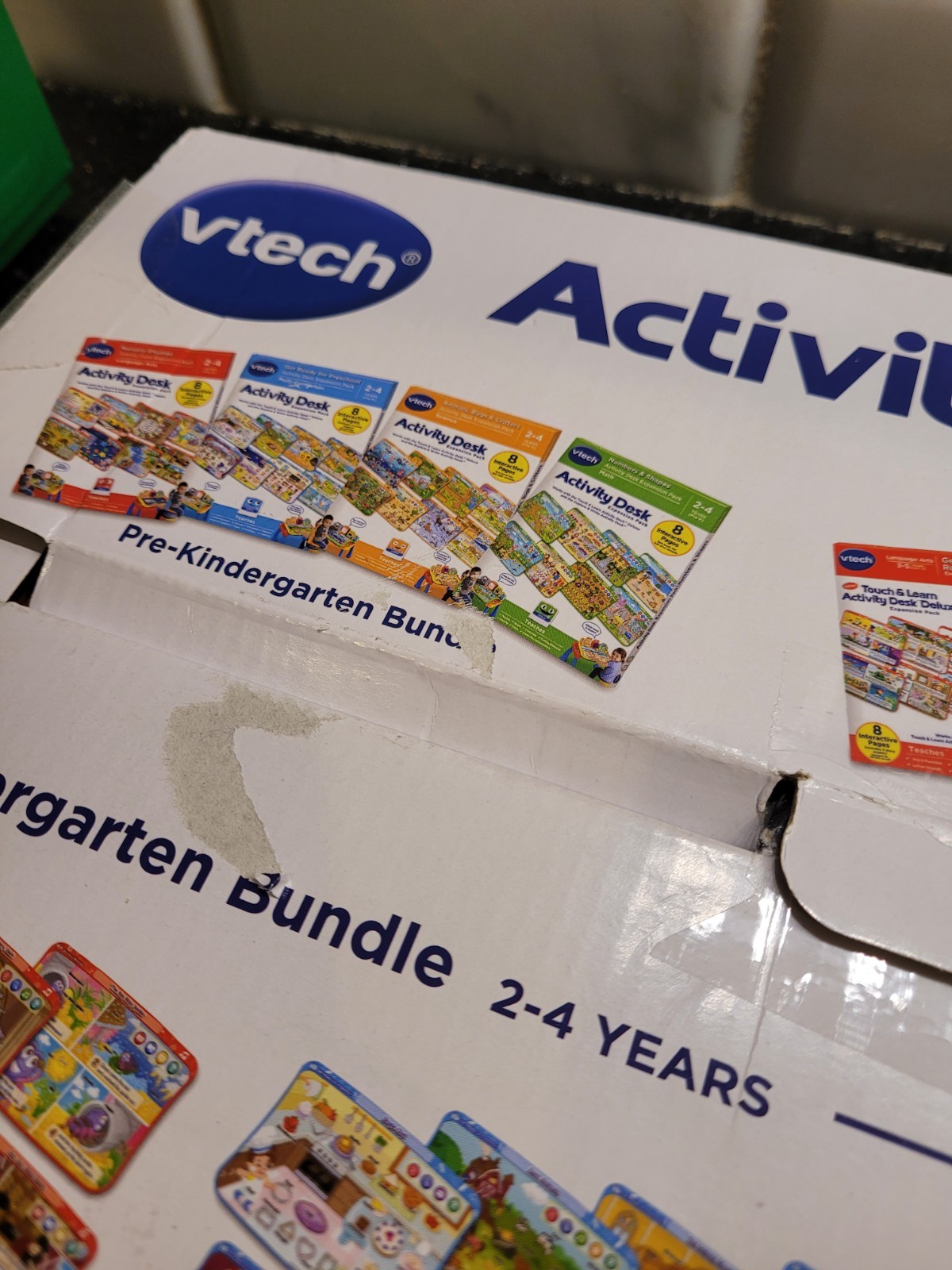 VTech Activity Desk 4-in-1 Pre-Kindergarten Expansion Pack Bundle for Age 2-4