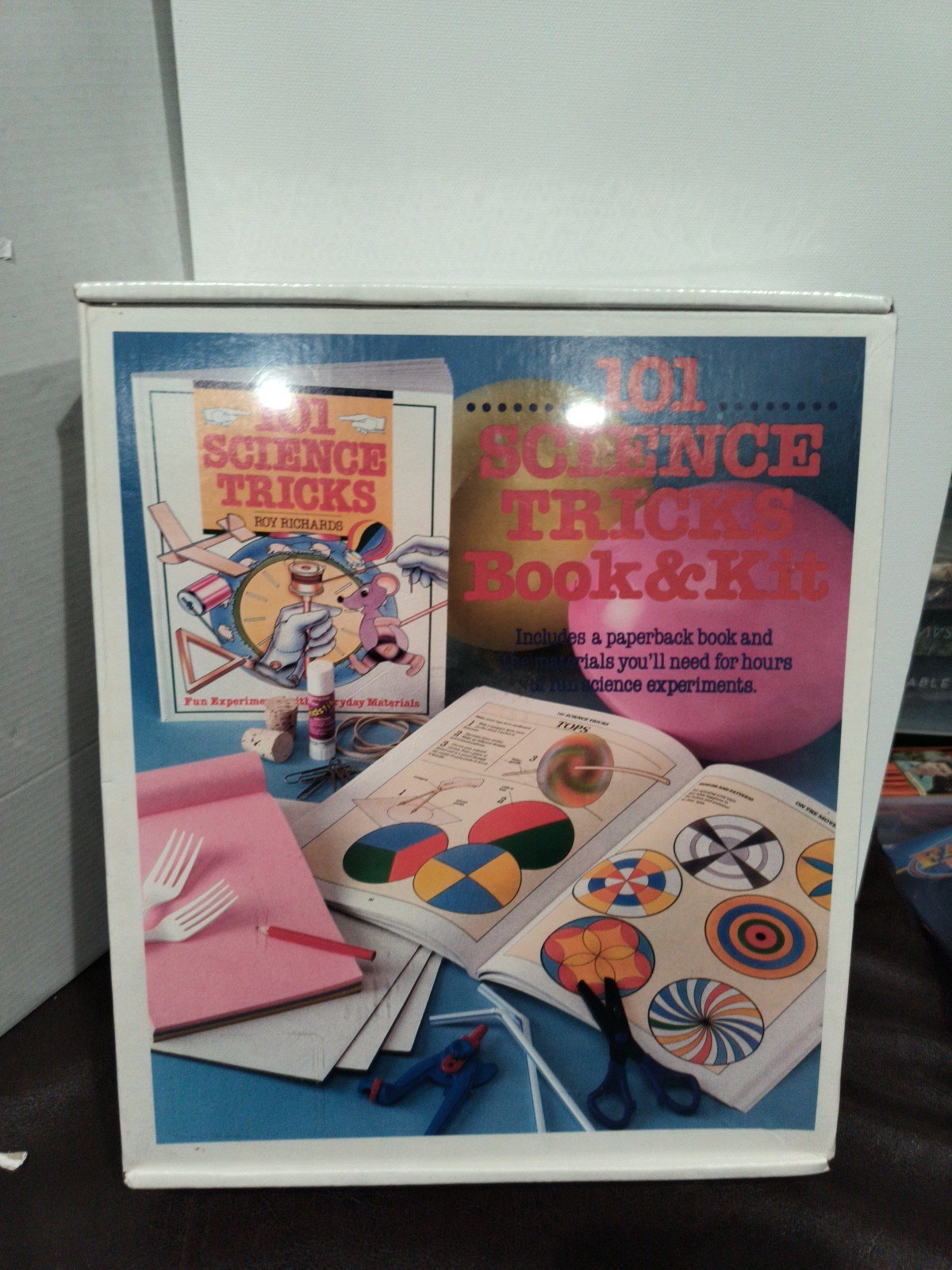 101 Science Tricks Book & Kit Roy Richards NEW NIP Sealed