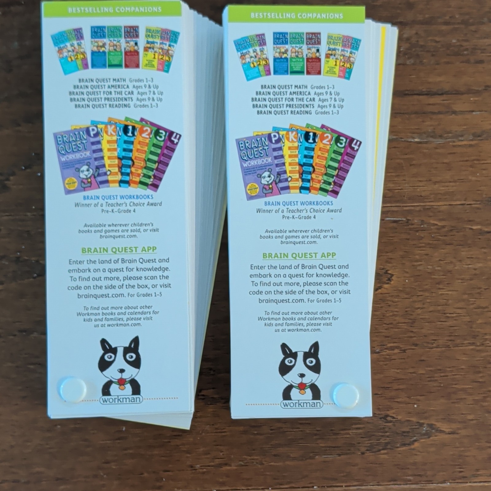Brain Quest Reading Basics Grade 1 & 3 Revised 4th Ed Reading Cards Deck Lot