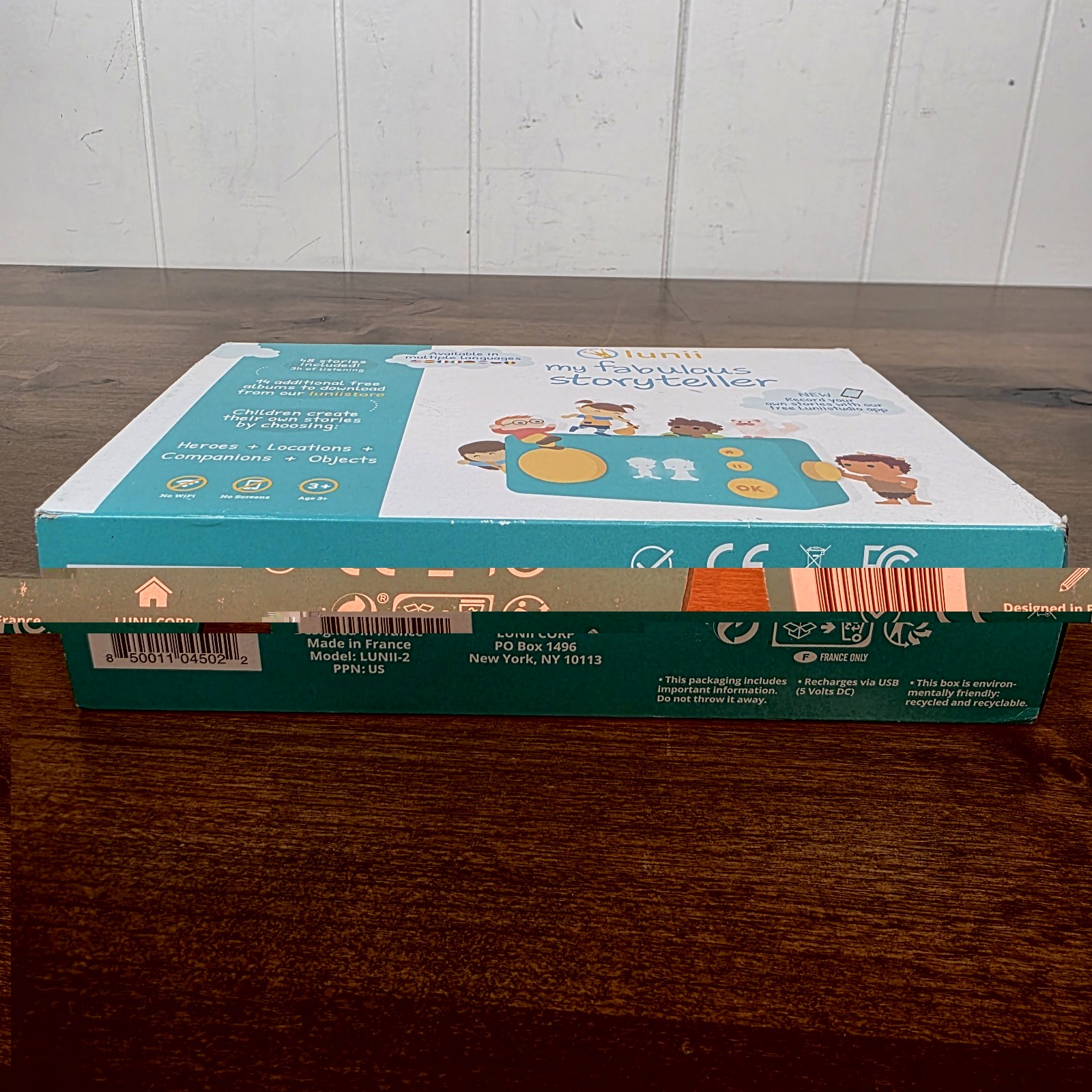 NEW Lunii My Fabulous Storyteller Screen-Free Educational Toy SEALED
