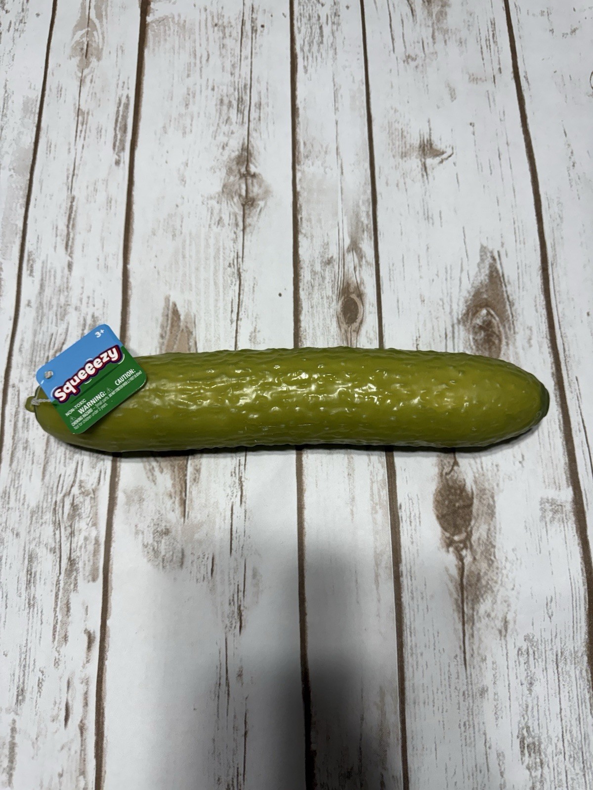 Toy Mendous Squeezy Pickle Giant XL Sensory Squishy Stress Toy Fidget NEW Viral