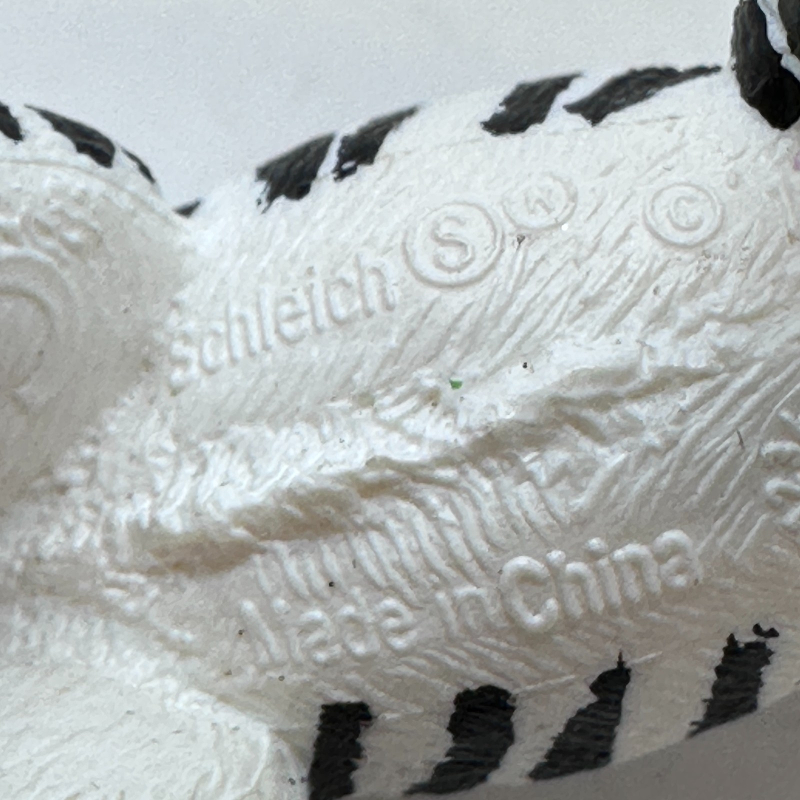 Schleich Zebra Foal Figure Black White Striped Baby Horse Animal Figurine 3″