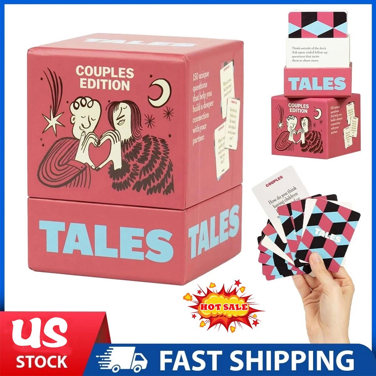 Conversation Starter Cards Card Game For Family/Couples Edition Board Game