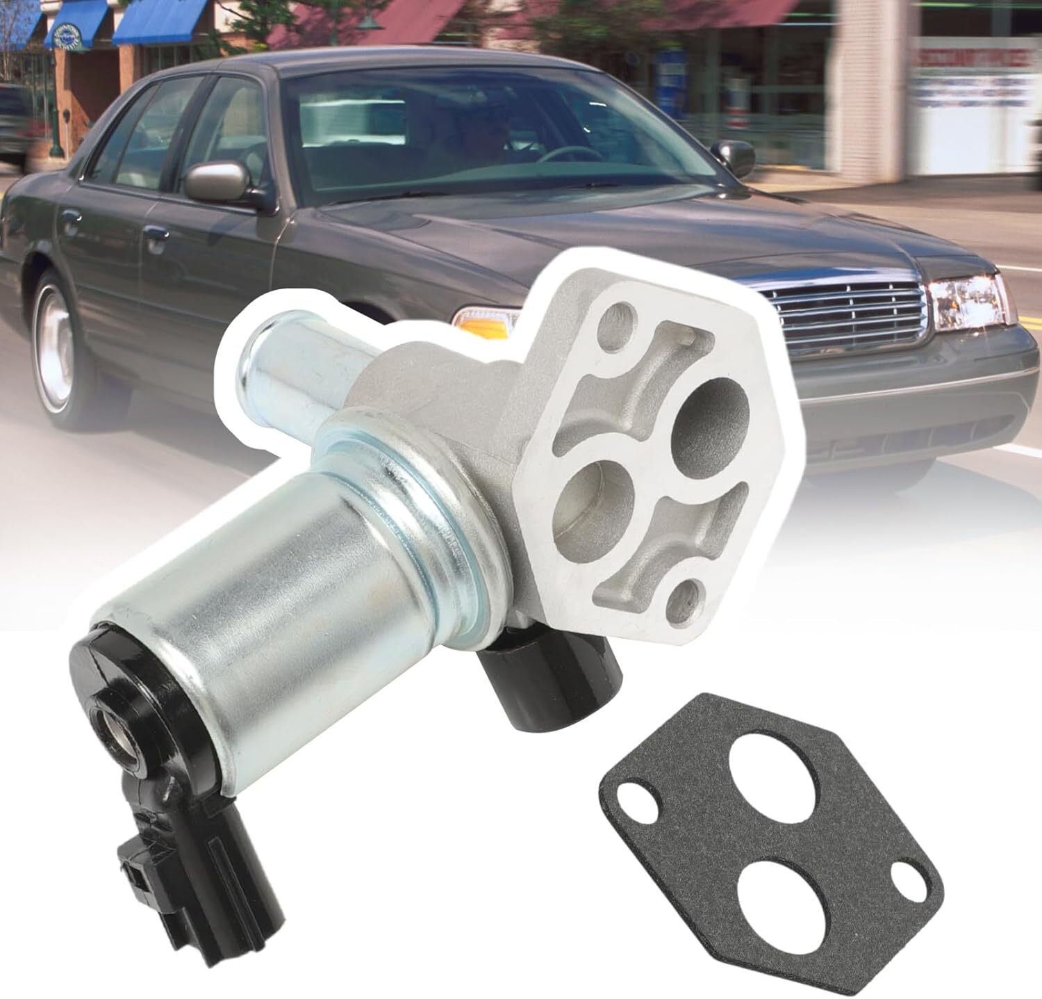 Fuel Injection Idle Air Control Valve With Gasket Fits for Crown Victoria,