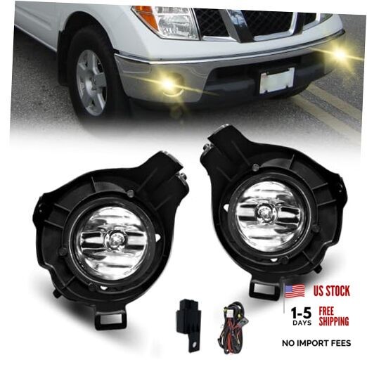 2Pcs Fog Lights Assembly Compatible With 2005-2009 Frontier 2005-2012