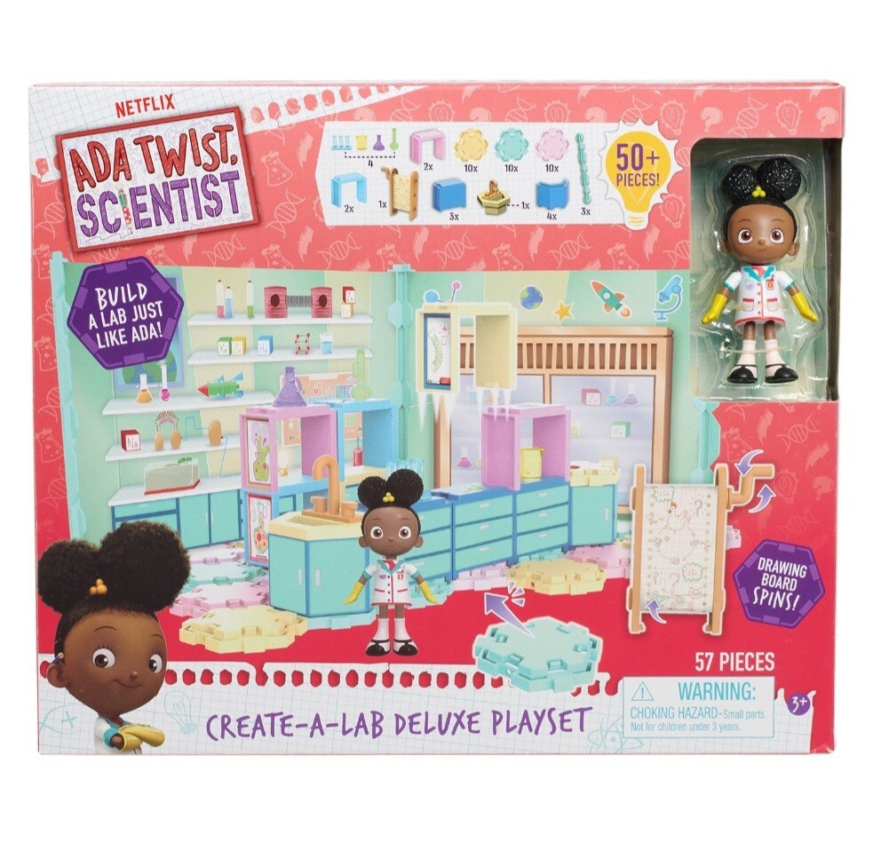 Ada Twist Deluxe Create-A-Lab STEM Playset, Kids Toys for Ages 3 up – Homeschool