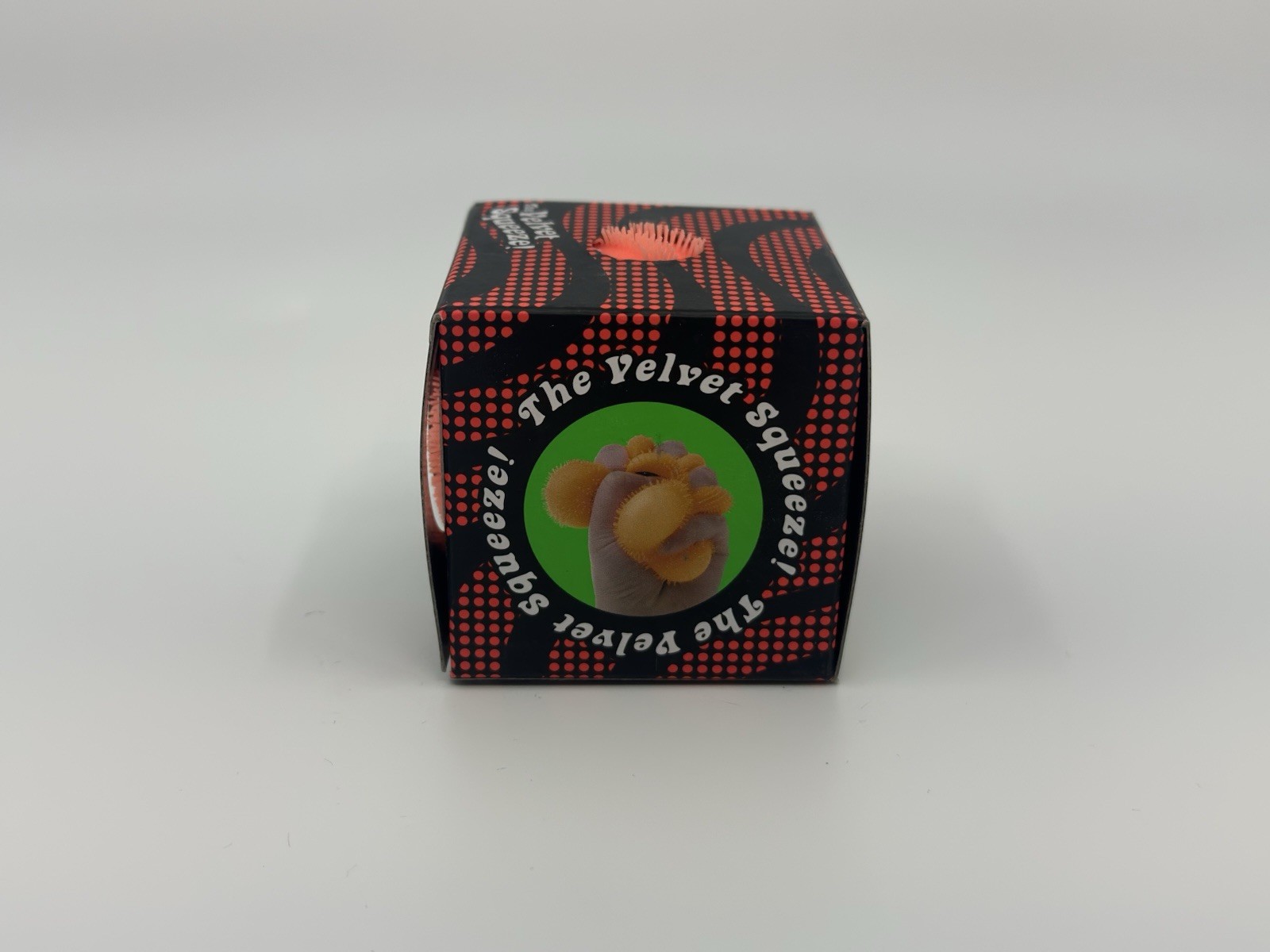 Orange Needoh FUZZ BALL Wonder Waves Nee Doh Squish Stress Ball NEE-DOH Fuzzball
