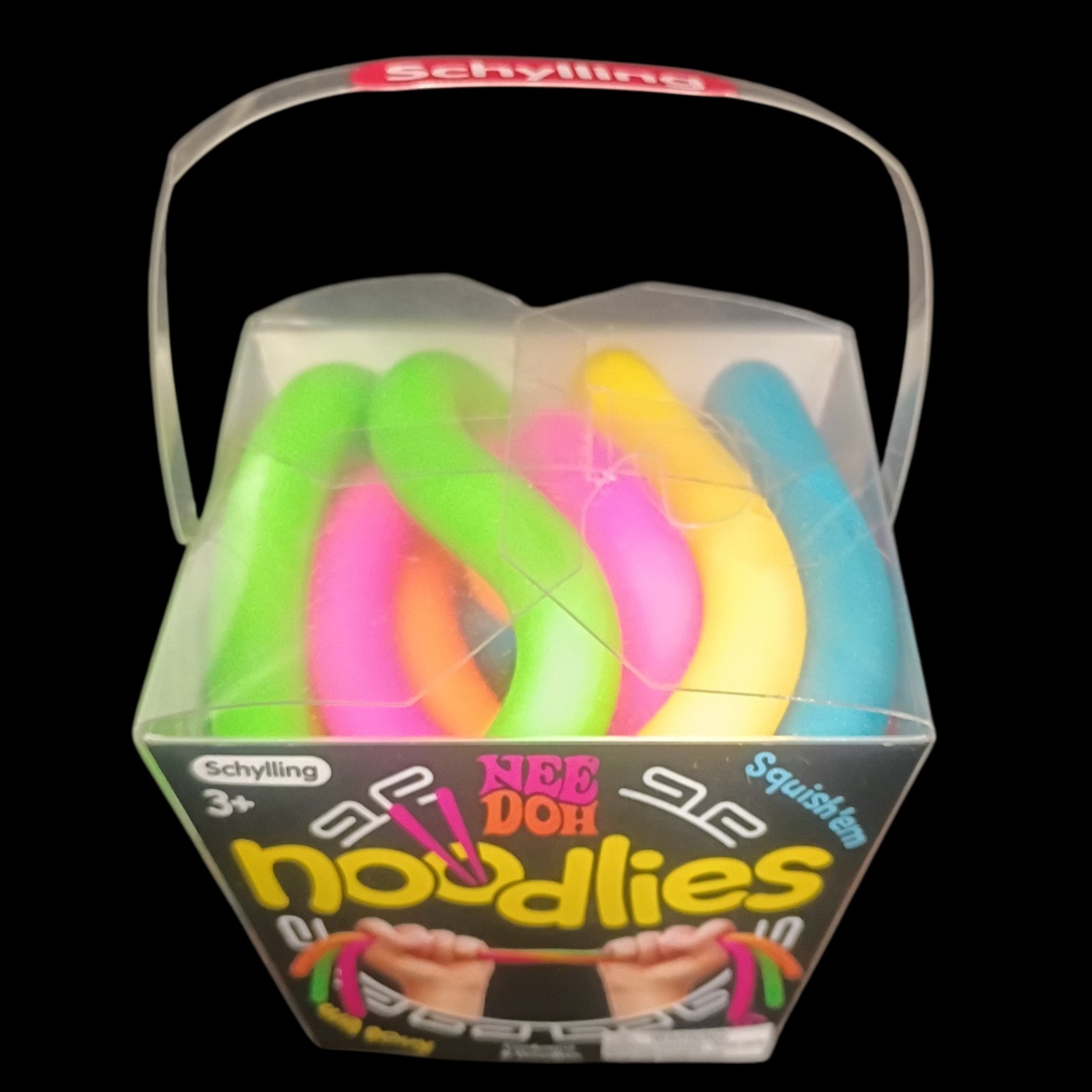 NeeDoh Noodlies Sensory Fidget Toy RARE Nee Doh Stretchy Noodles 5 Colors USA