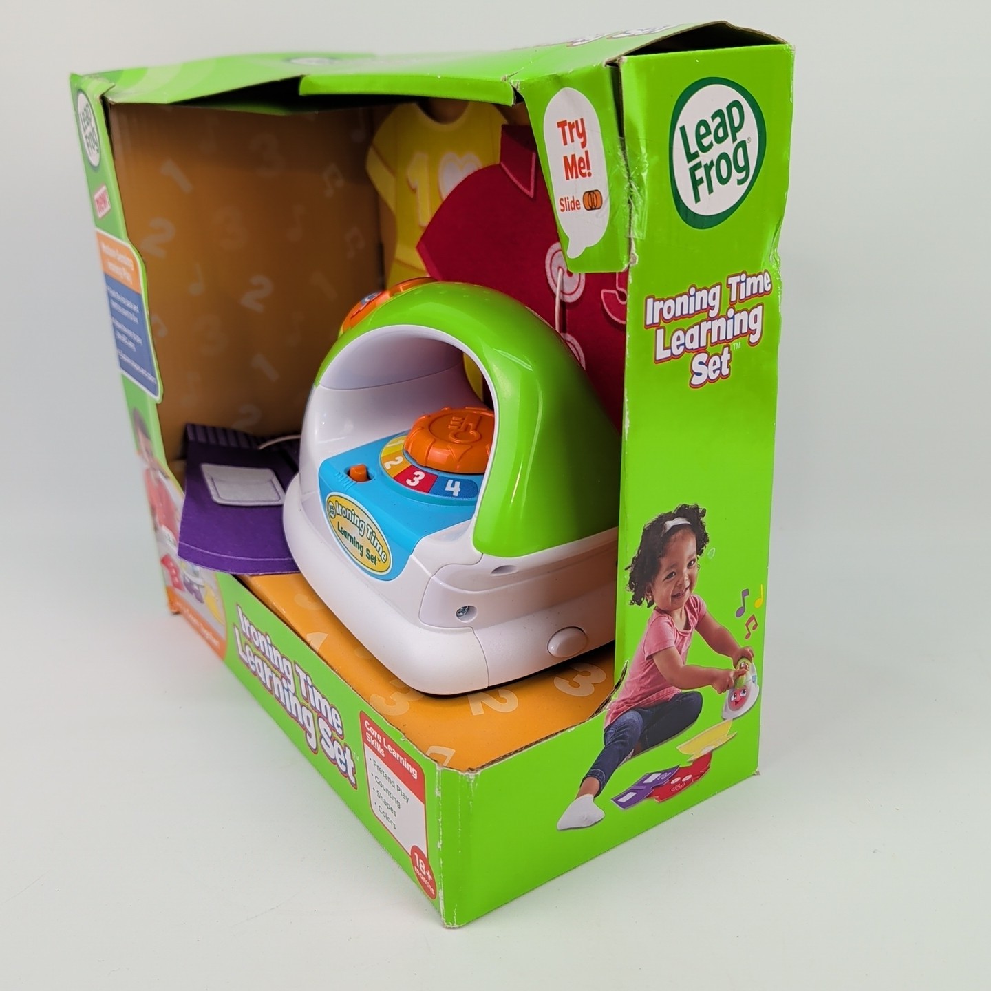 LEAPFROG Ironing Time Learning Set – Motion-Sensing Play Toy 18mo+ NEW