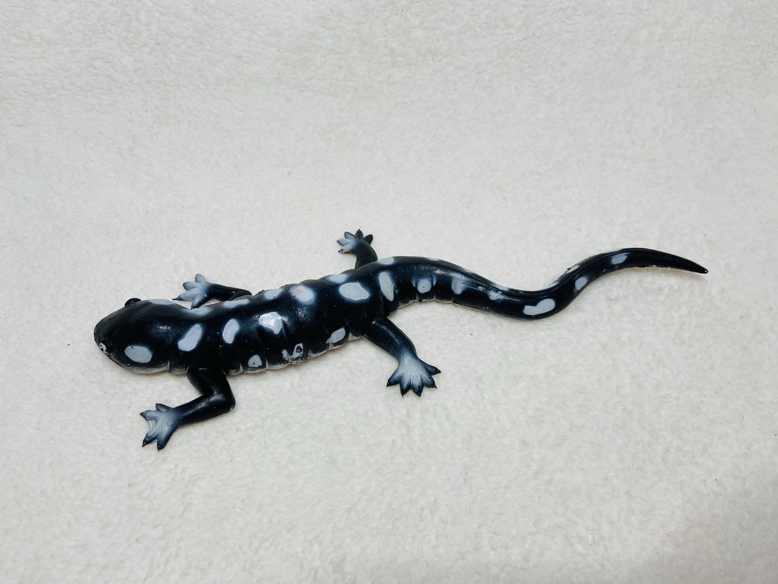 10” 1993 K & M Wild Republic Tiger Salamander Soft Rubber Toy