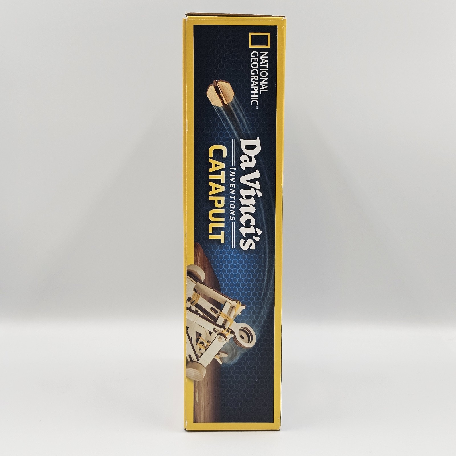 Stem Toy Da Vinci’s Inventions Wooden Catapult National Geographic Open Box (B)