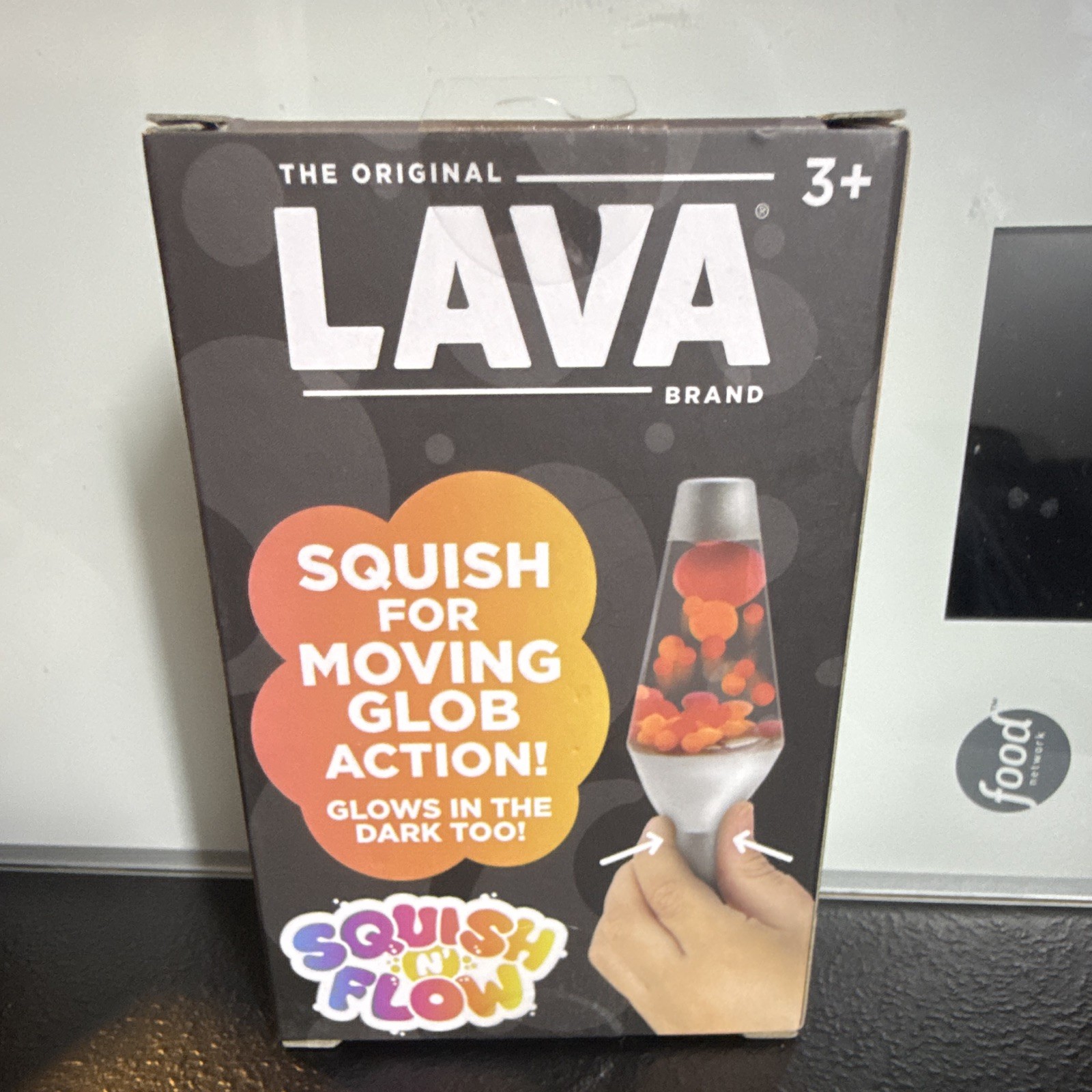 LAVA Squish n’ Flow Glow in the Dark Tactile Squeeze Toy 3+ PA-18745