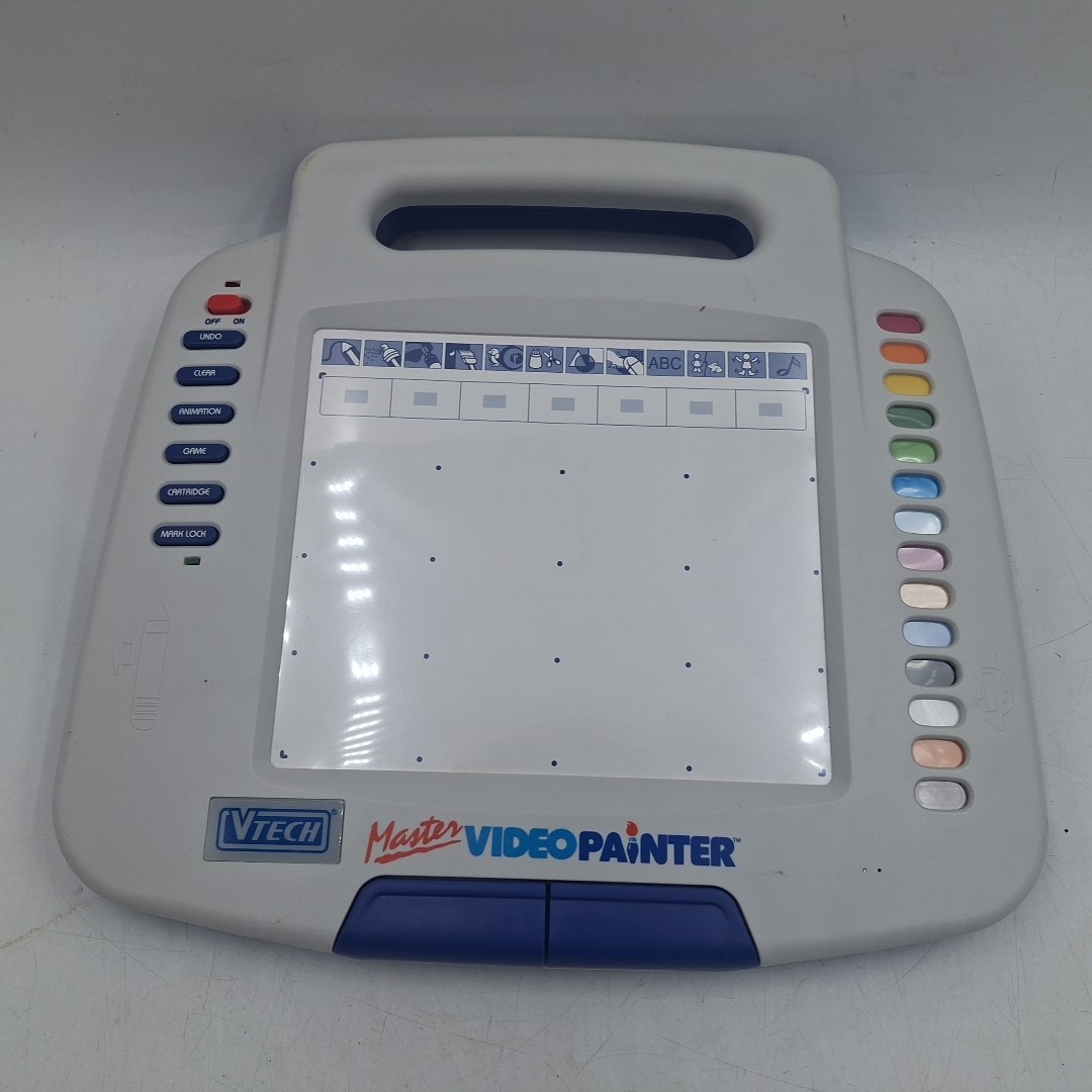 Vintage 1990’s VTech Master Video Painter TV Drawing Pad Without Pen – Untested