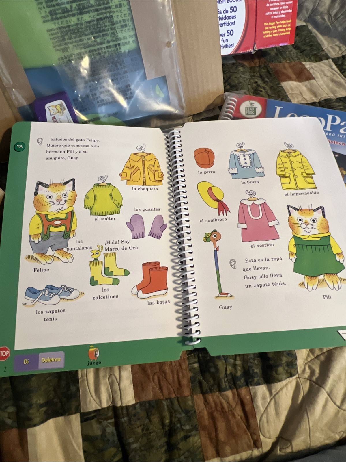 LeapFrog LeapPad Learning System- New! – Reading Phonics In English & SPANISH