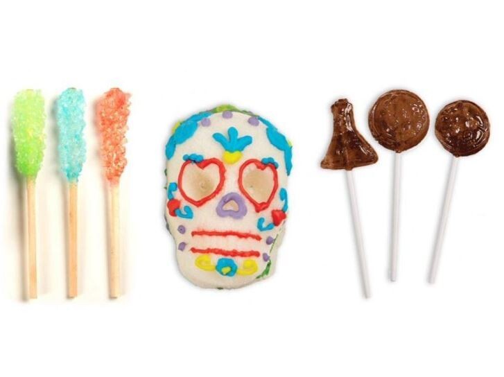 Kid’s Candy SCIENCE KIT-Create Rock Candy, Sugar Skulls&Lollipops-Includes MOLDS