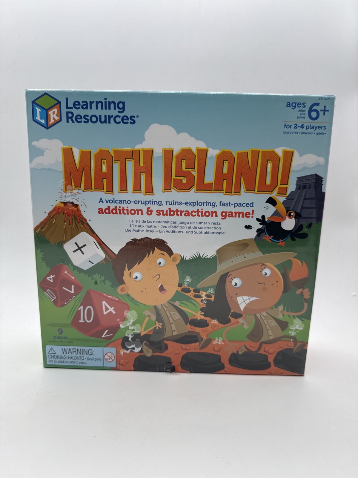Learning Resources Math Island Addition & Subtraction Game | Ages 6+ 2-4 Players