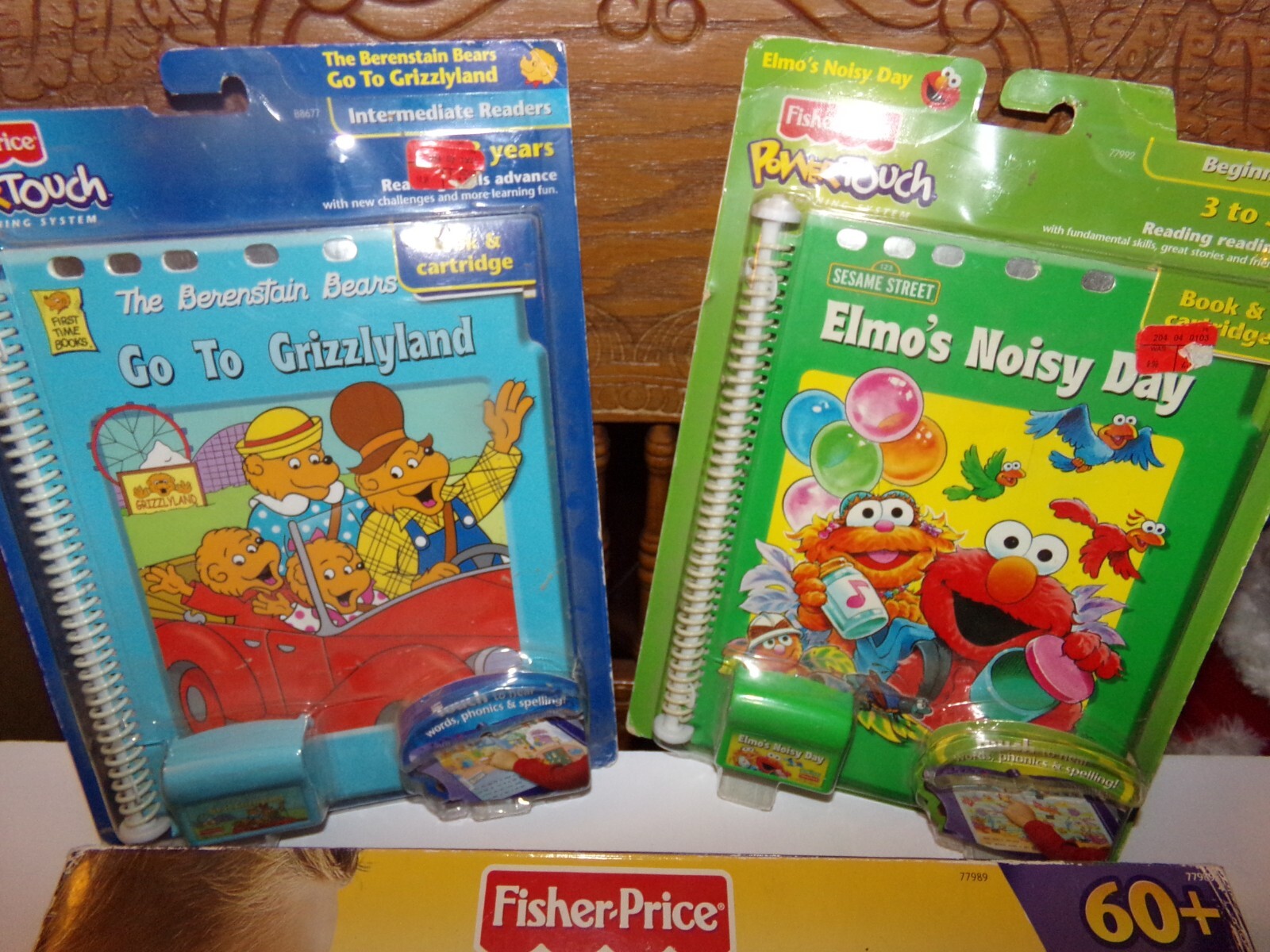 Fisher Price – Power Touch Learning System + 2 BOOKS