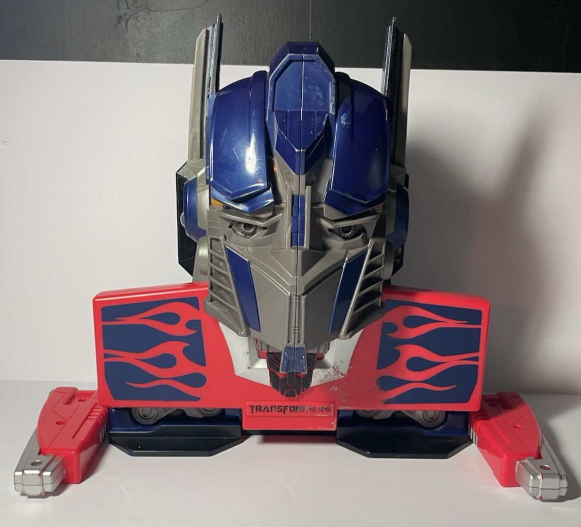 2007 Retro Transformers Optimus Prime Talking Learning Computer – Tested&Working