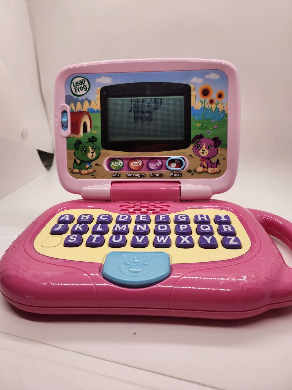 Leap Frog My Own Leaptop ~~ Learning Laptop For Kids PINK~~ Works Music Talks