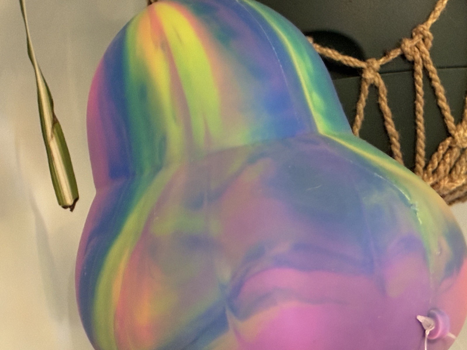 Sunny Days Jumbo Squeezy Duck – Tie-Dye Squishy Stress Relief Toy
