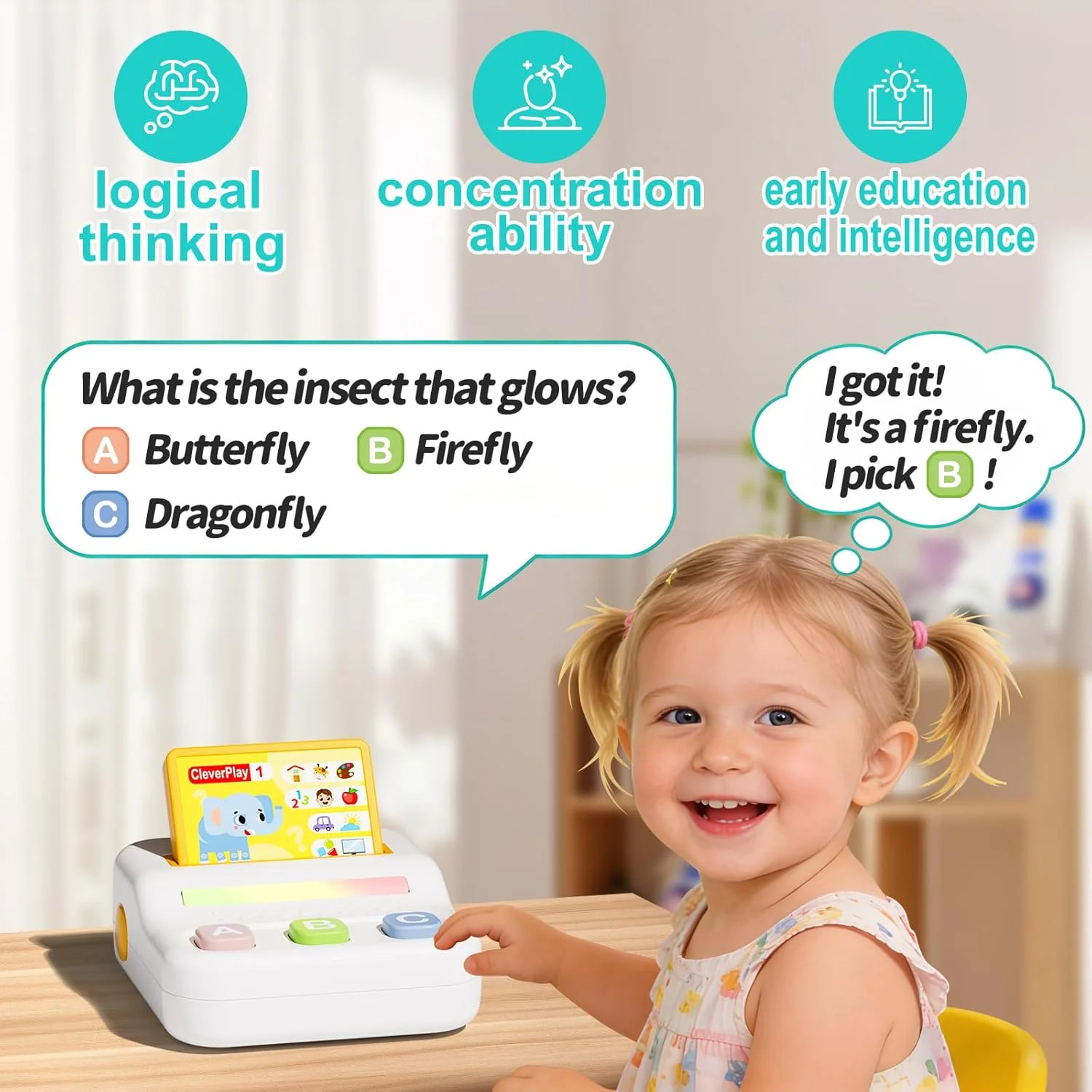 Educational Toys for Kids 3-6 Years Old | Speech Therapy & Learning Toys for 3 Y
