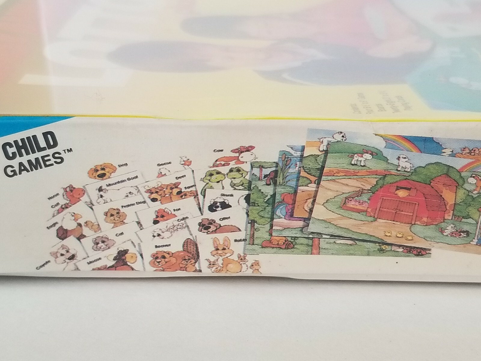 Vintage Creative Child Games Baby Animals Lotto NOS Sealed Picture Matching