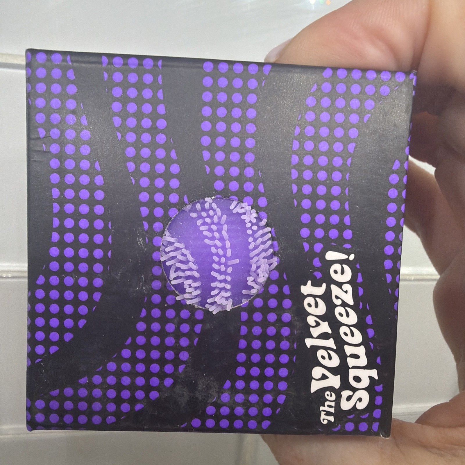 Needoh Fuzzball wonder waves Velvet Squeeze purple 💜 fast ship viral squishy