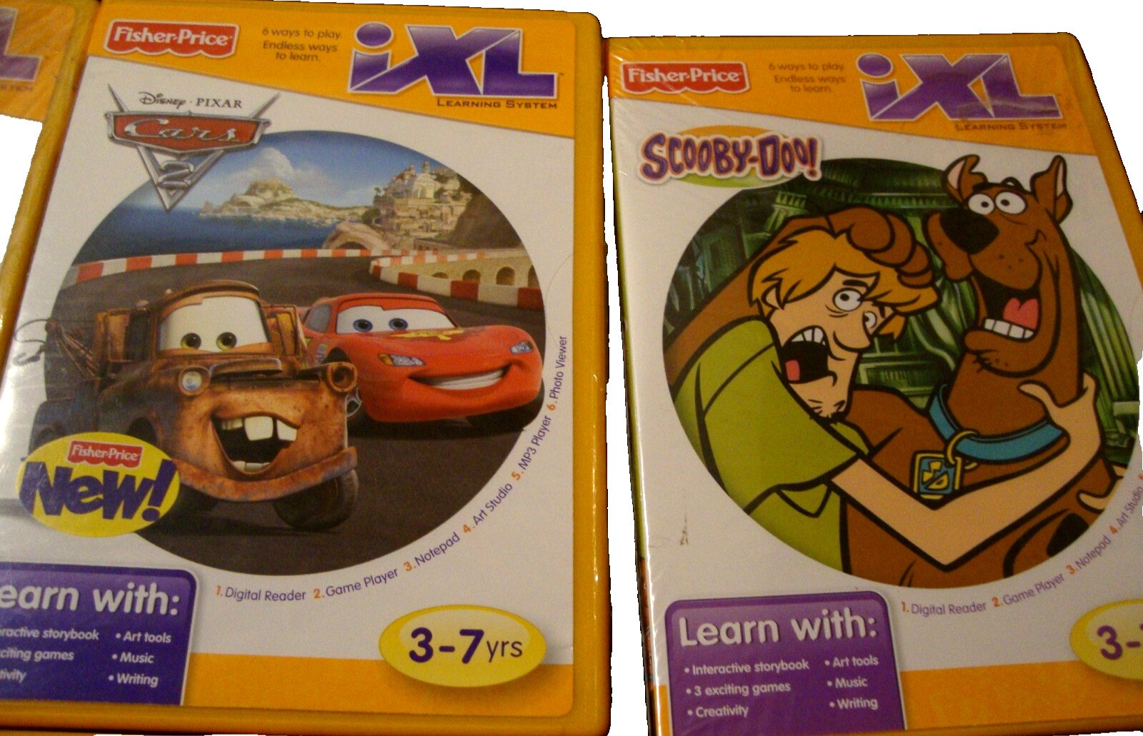 Fisher-Price iXL Learning System Software 5 Disc Lot (3-7 years) Interactive L1