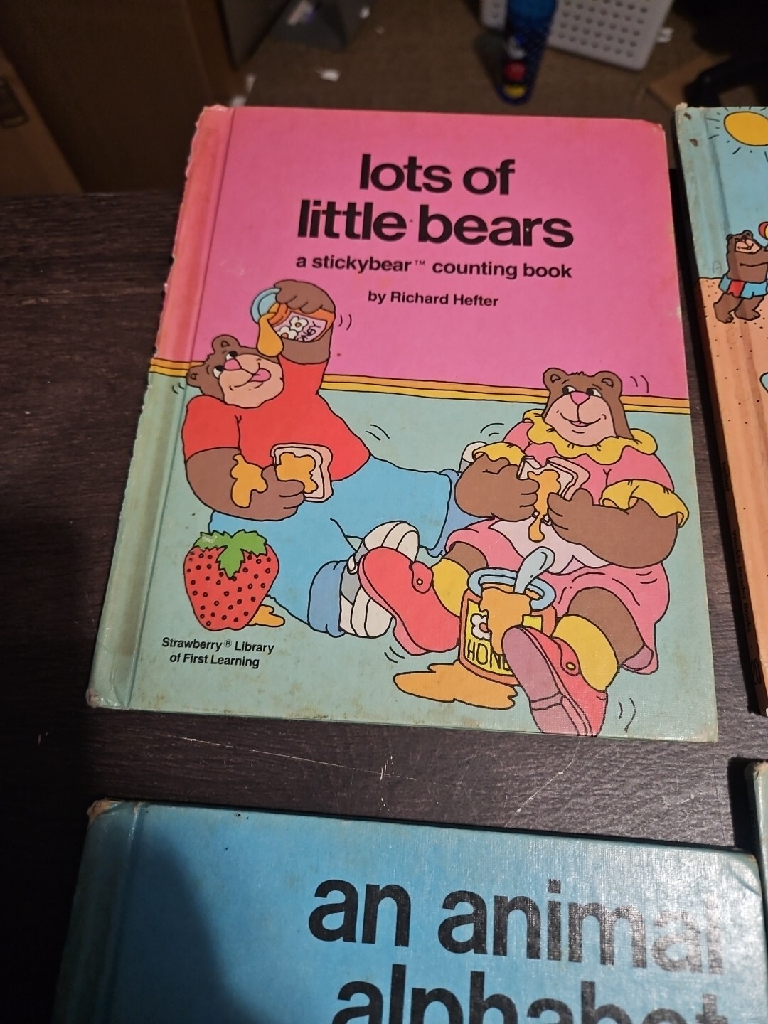 Lot Of 7 Strawberry Library Stickybear Richard Hefter Weekly Reader Books