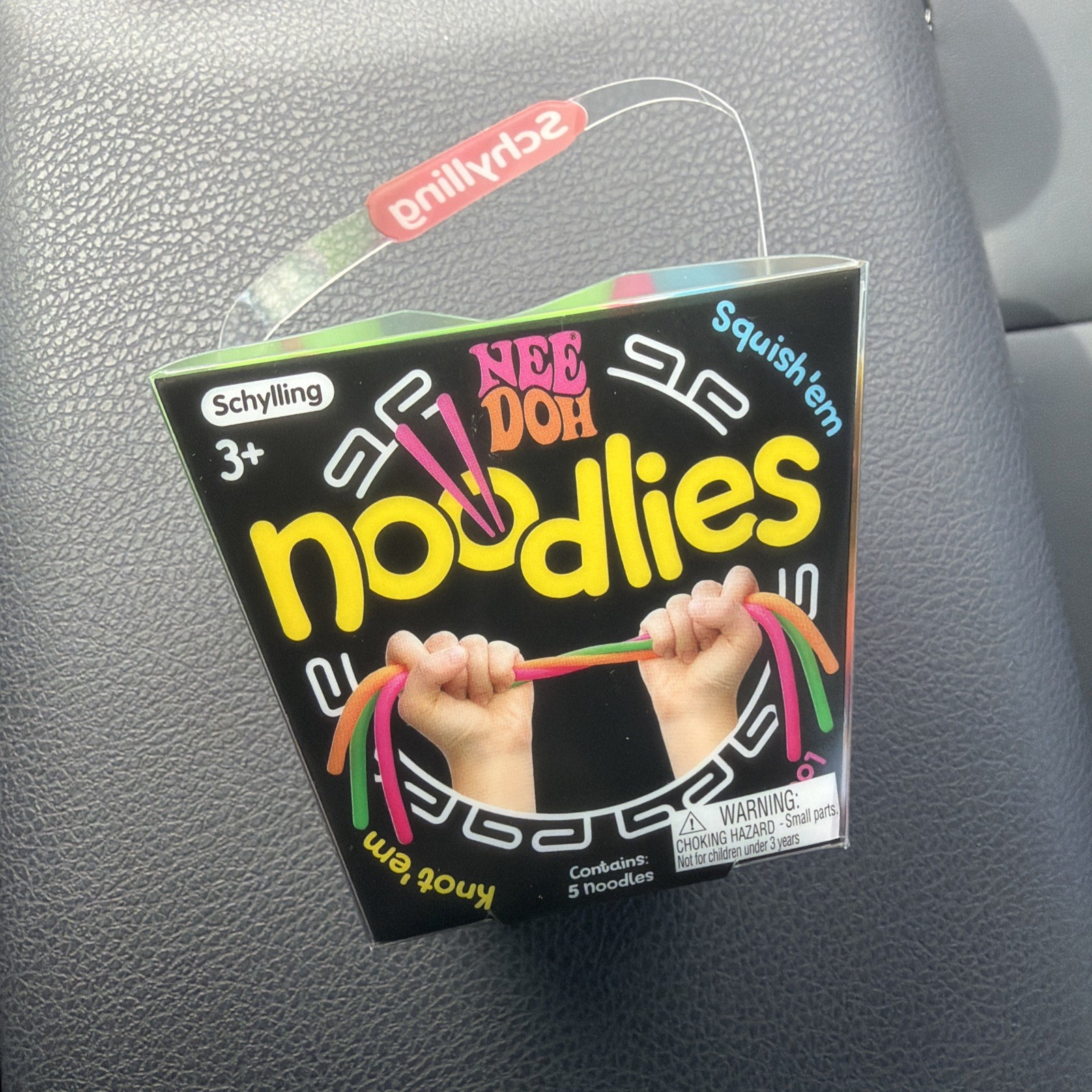 Nee Doh Schylling Noodlies Sensory Fidget Toy – 5 Colors – Authentic NeeDoh
