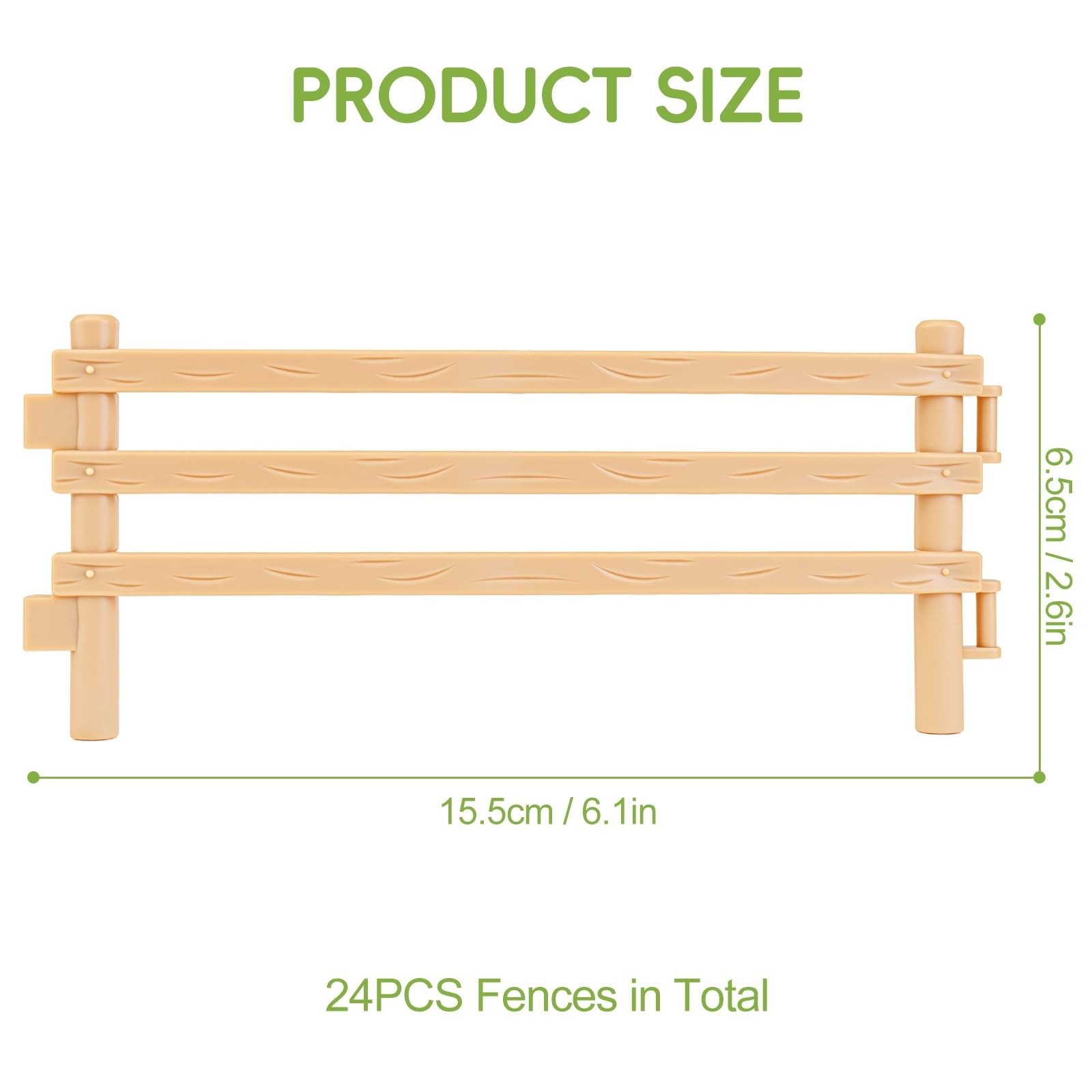 24PCS Farm Animal Toys Corral Fence for Kids Age 3-5 5-7 4-8 Years Olds Boys …