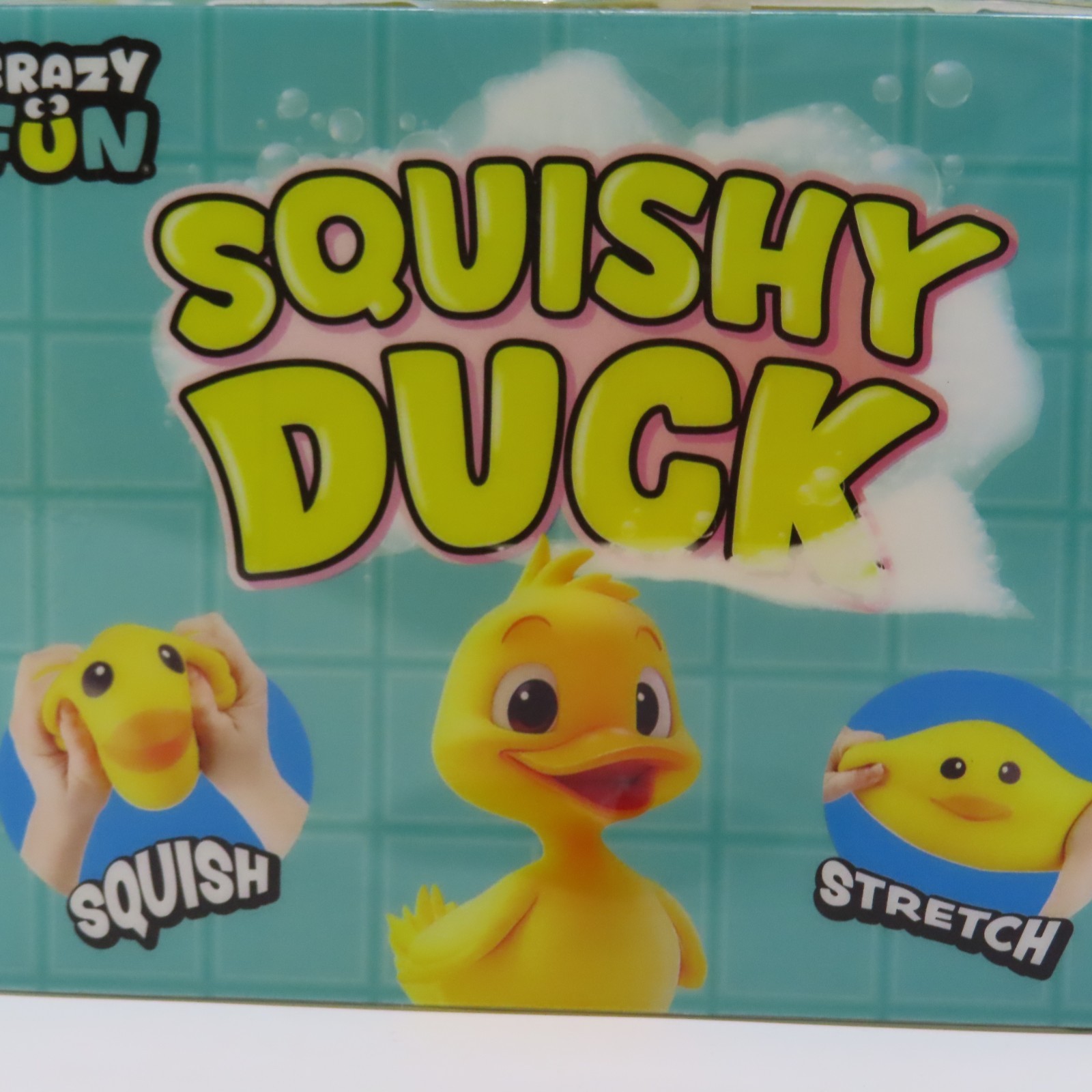 Crazy Fun Jumbo Squishy Duck Squeezy Sensory Toy Viral RMS New Sealed
