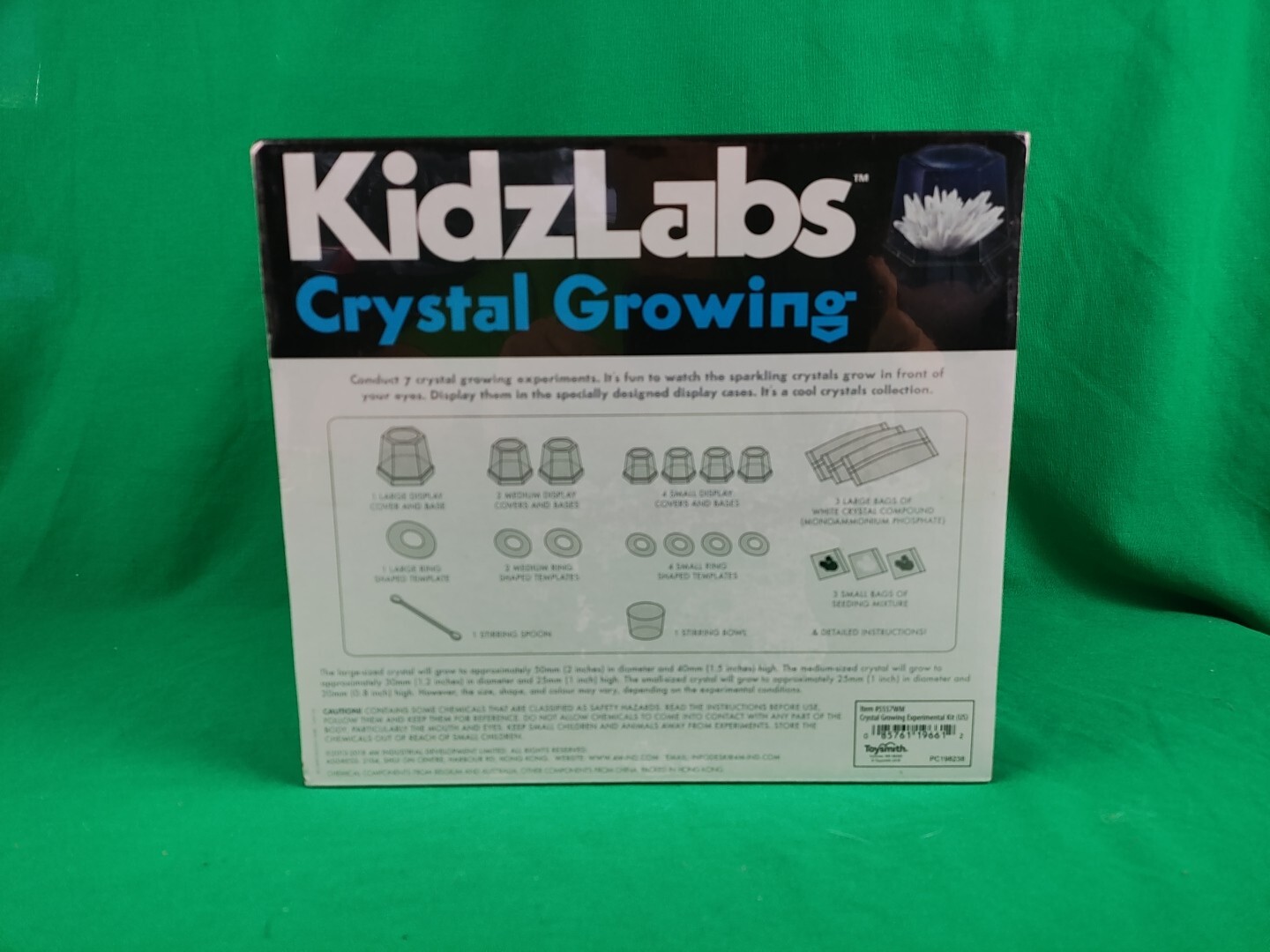 4M Crystal Growing Experimental Geology Science Kit NIB