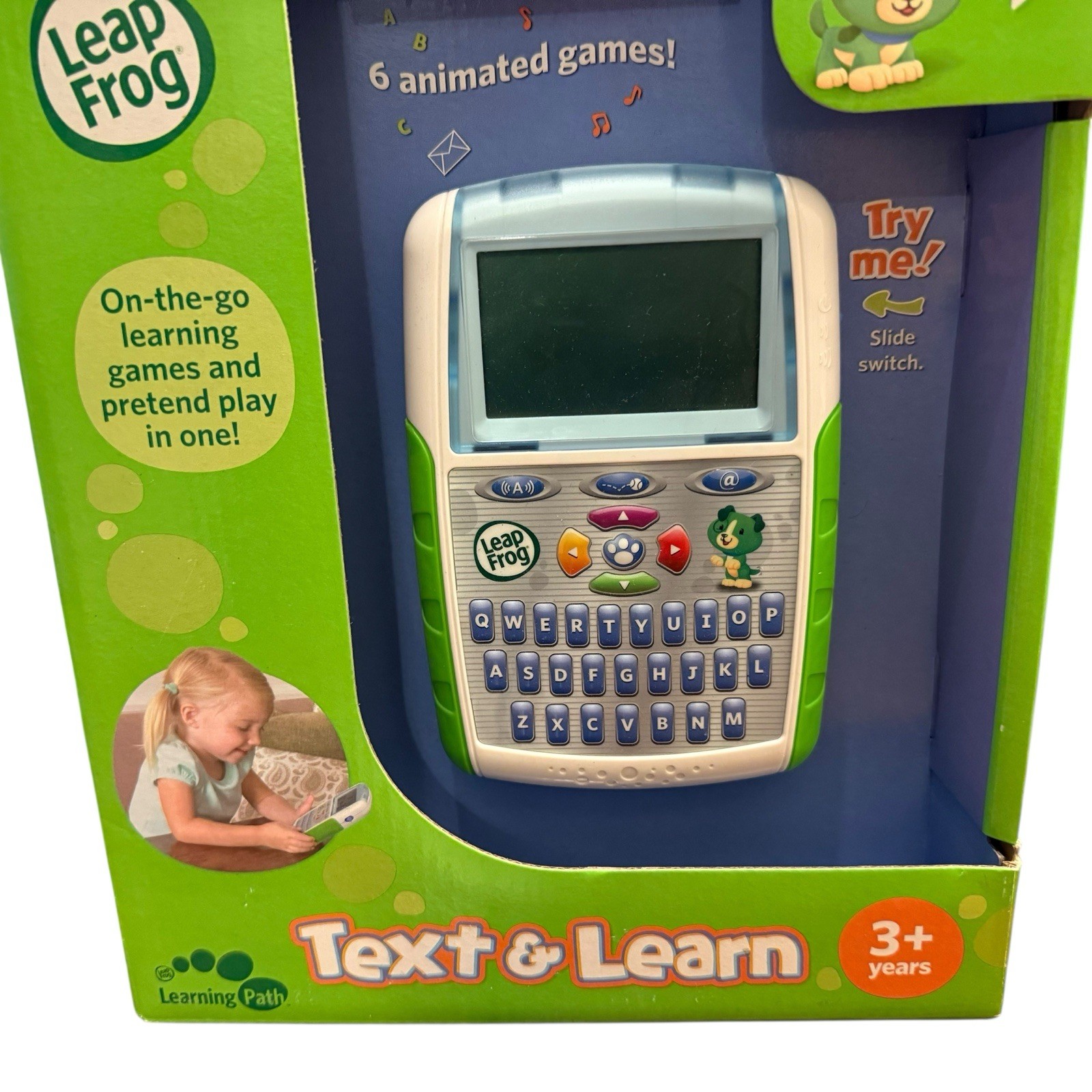 NIP LeapFrog Text & Learn Handheld Electronic Educational Game Sealed