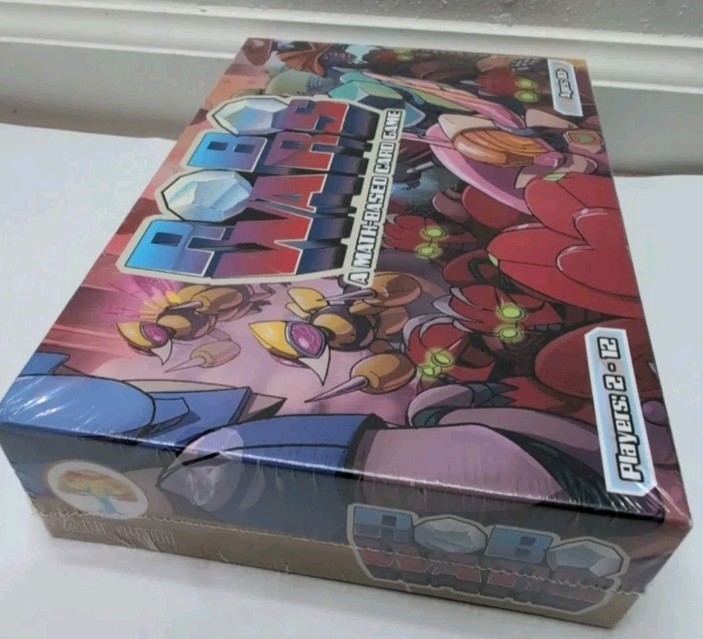 Autum Robo Wars: A Math-Based Card Game Educational Strategy 2-12 Players Sealed