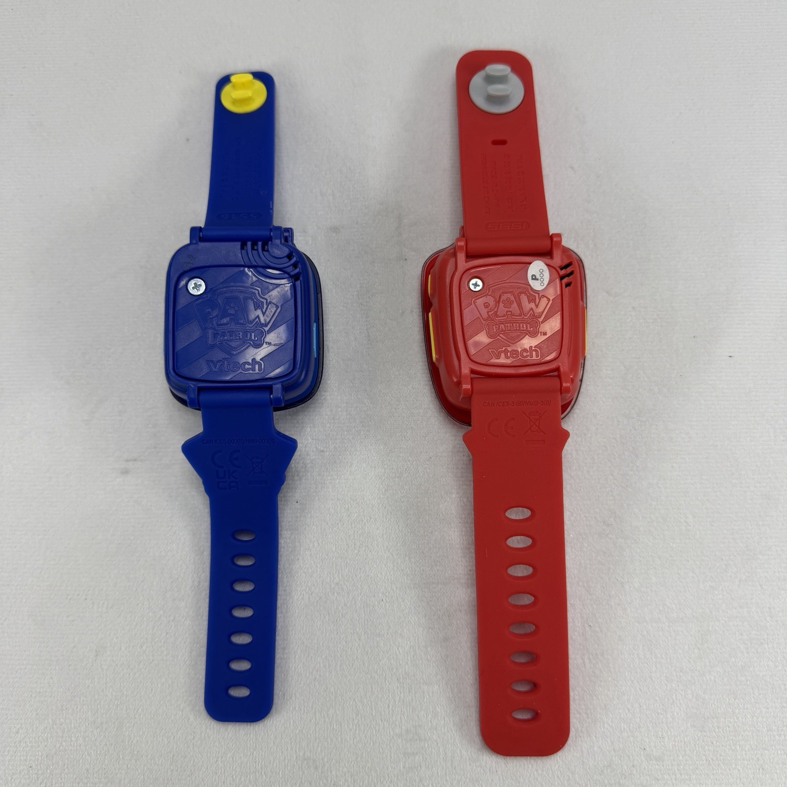 2 VTech Paw Patrol Learning Watches- Chase, Marshall, (Tested)