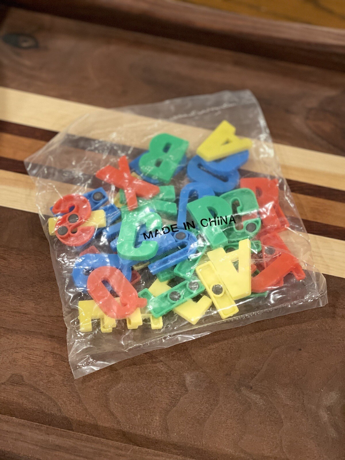 Alphabet Letters Refrigerator Fridge Magnets 1 1/4” FREE SHIPPING